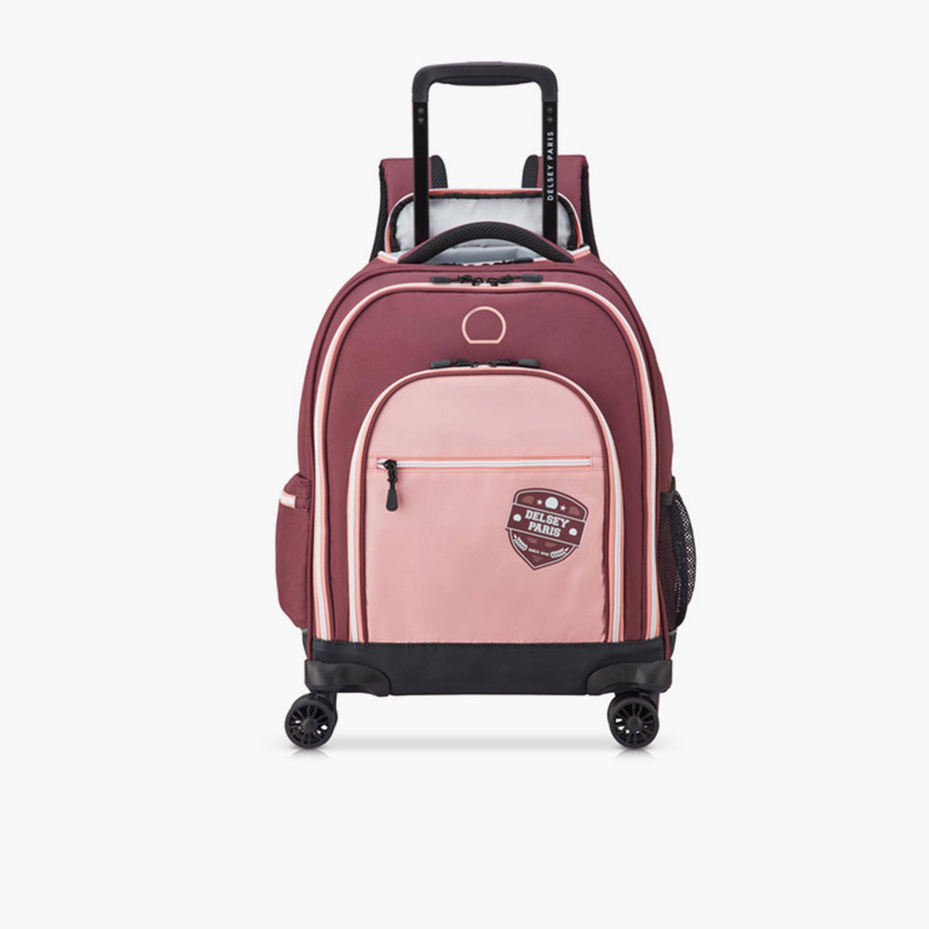 Delsey Paris 30 L | 19.5 Inches ACADEMIE Trolley Backpack Set, Polyester, Adjustable Straps | 3490914-school-bagsandbackpacks-sets-image-3
