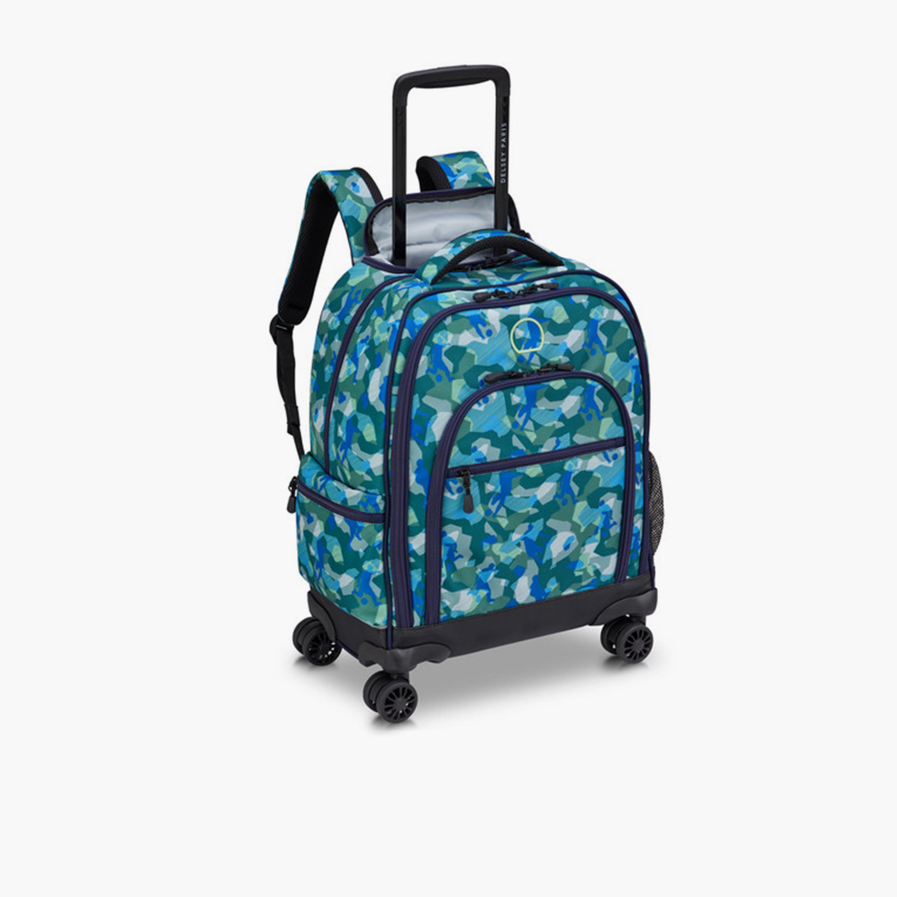 Delsey Paris 30 L | 19.5 Inches ACADEMIE Trolley Backpack Set, Polyester, Adjustable Straps | 3490914-school-bagsandbackpacks-sets-image-3