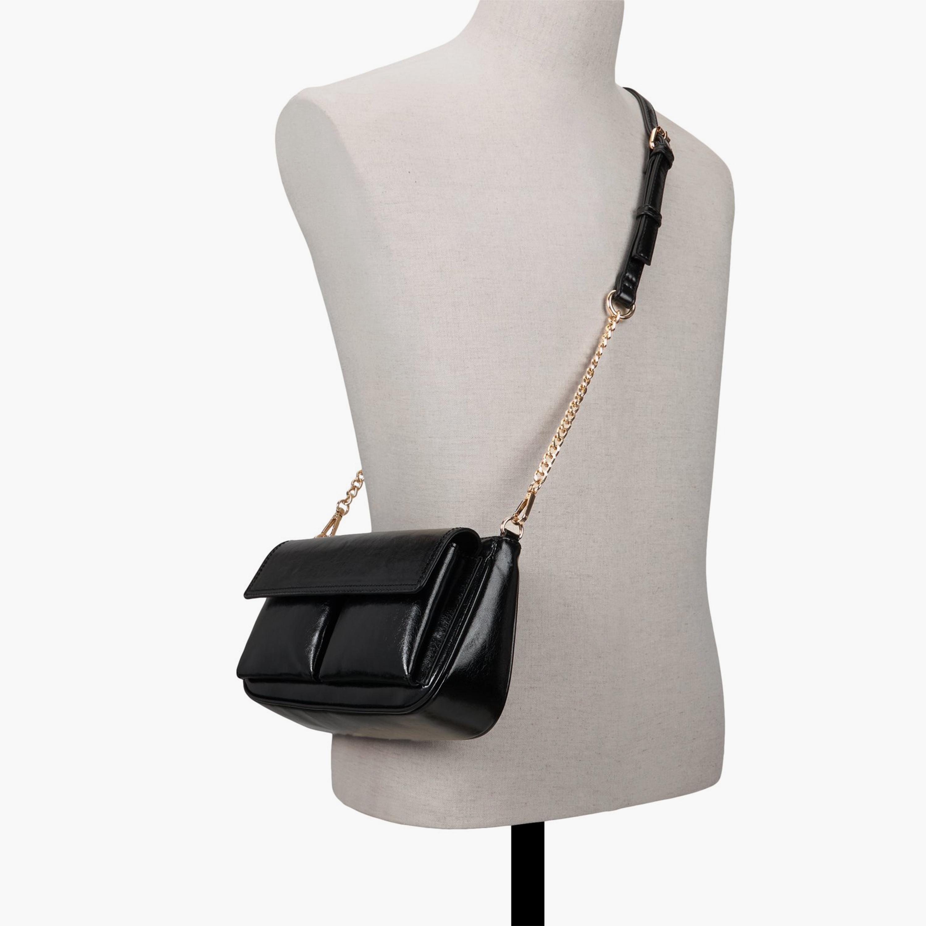 Call it Spring ADDRIANNE Plain Crossbody Bag with Zipper Closure and Detachable Strap | 20 X 9 X 26 CM-women-bagsandwallets-handbags-image-4
