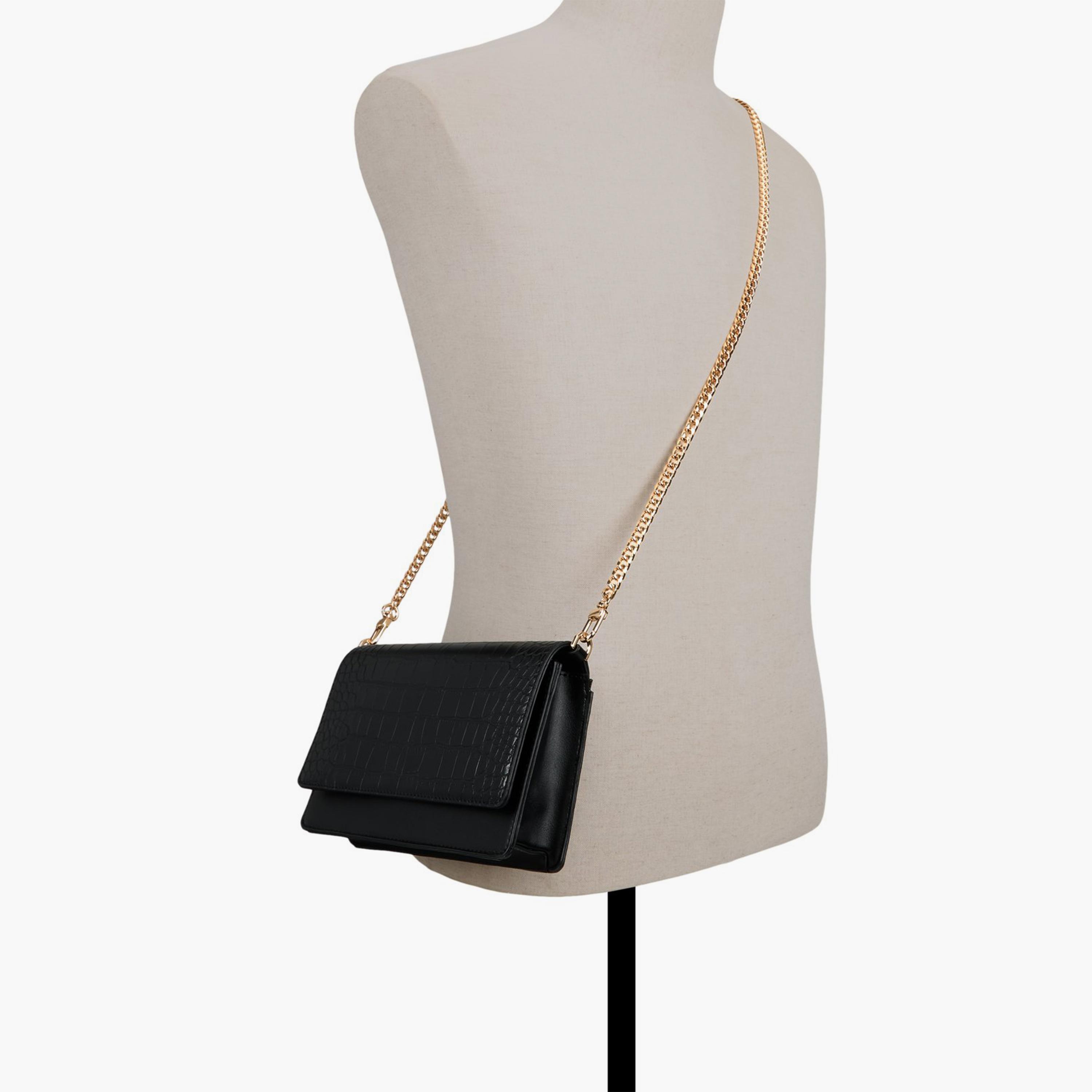 Call it Spring ALBENA Animal Print Crossbody Bag with Flap Closure and Chain Strap | 13 X 5 X 21 CM-women-bagsandwallets-handbags-image-4