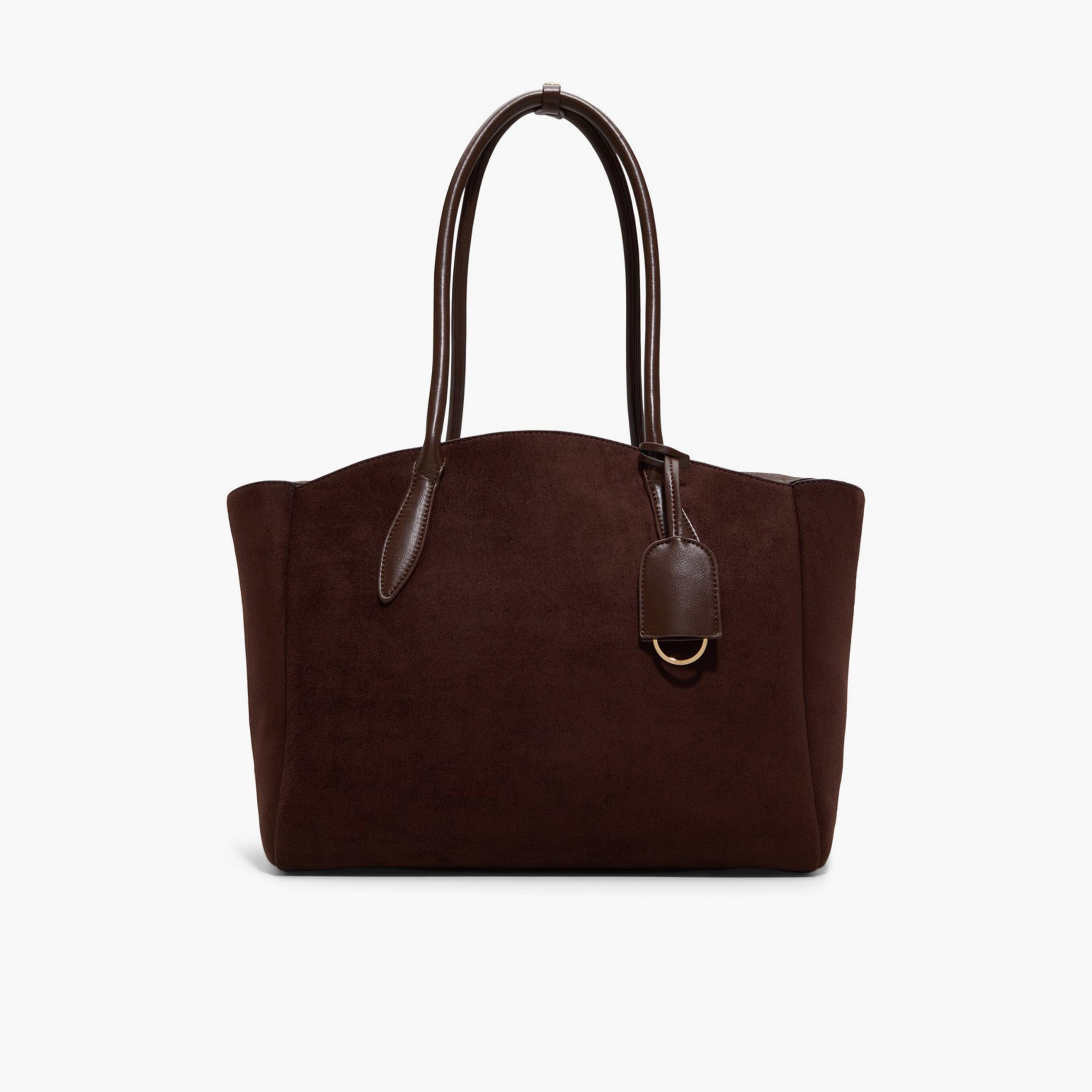 Call it Spring ANNABELLLL Textured Double Handle Tote Bag with Zipper Closure | 26 X 12 X 30 CM-women-bagsandwallets-handbags-image-1