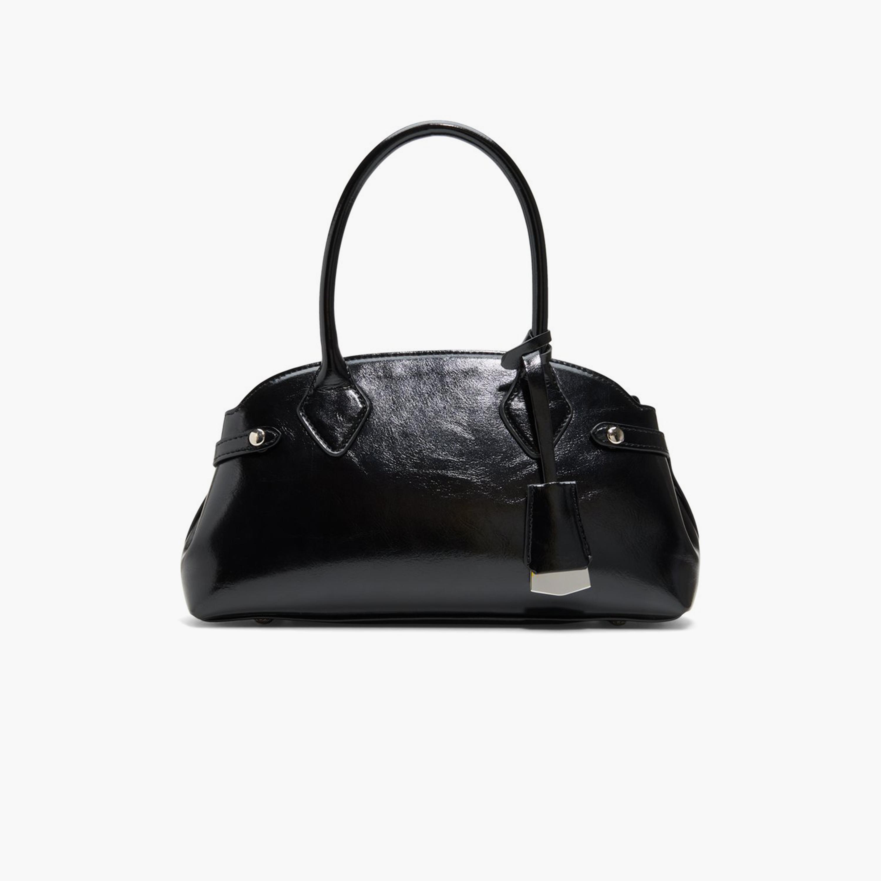 Call it Spring BARBB Plain Double Handle Satchel Bag with Zipper Closure and Detachable Strap | 17 X 8 X 29 CM-women-bagsandwallets-handbags-image-1