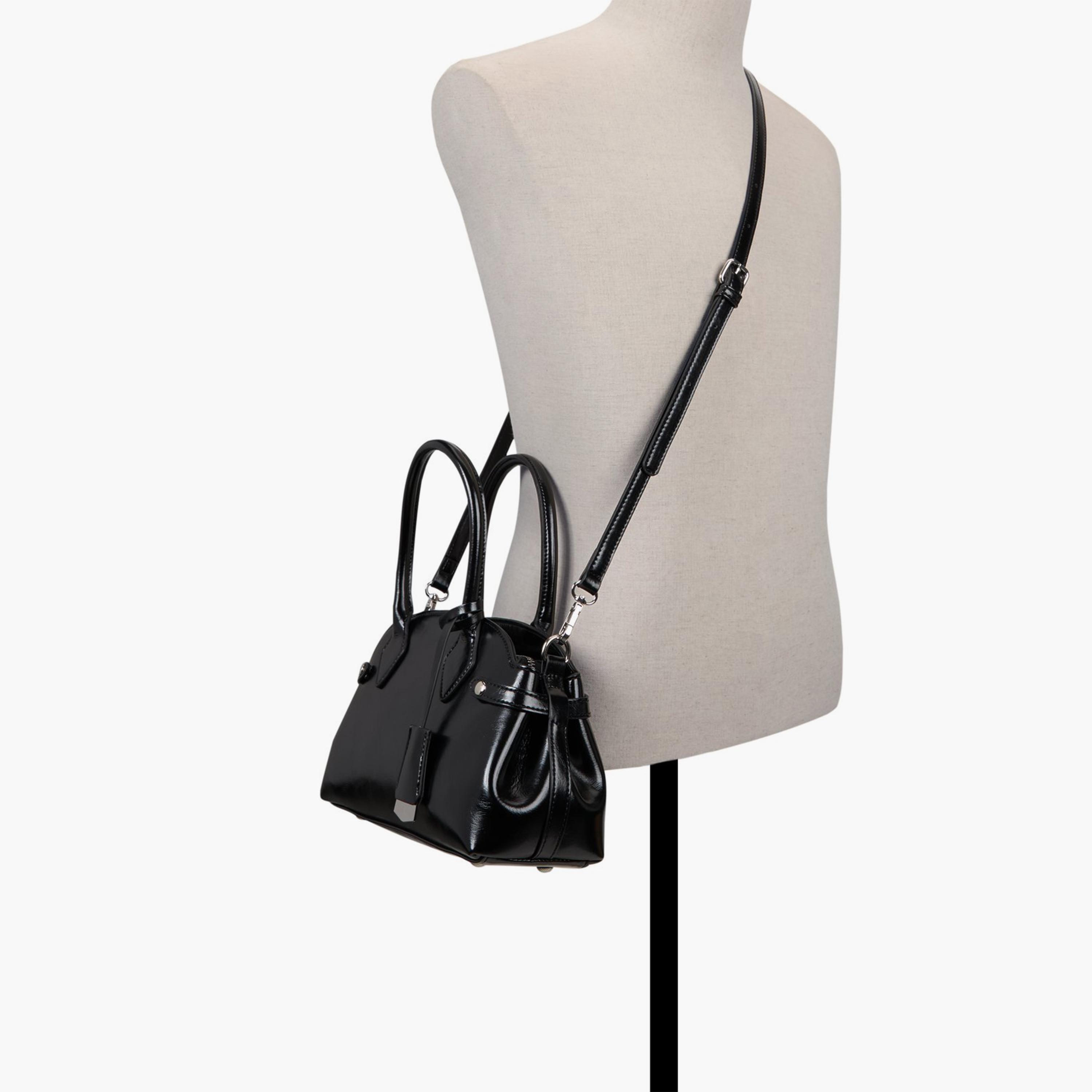 Call it Spring BARBB Plain Double Handle Satchel Bag with Zipper Closure and Detachable Strap | 17 X 8 X 29 CM-women-bagsandwallets-handbags-image-4
