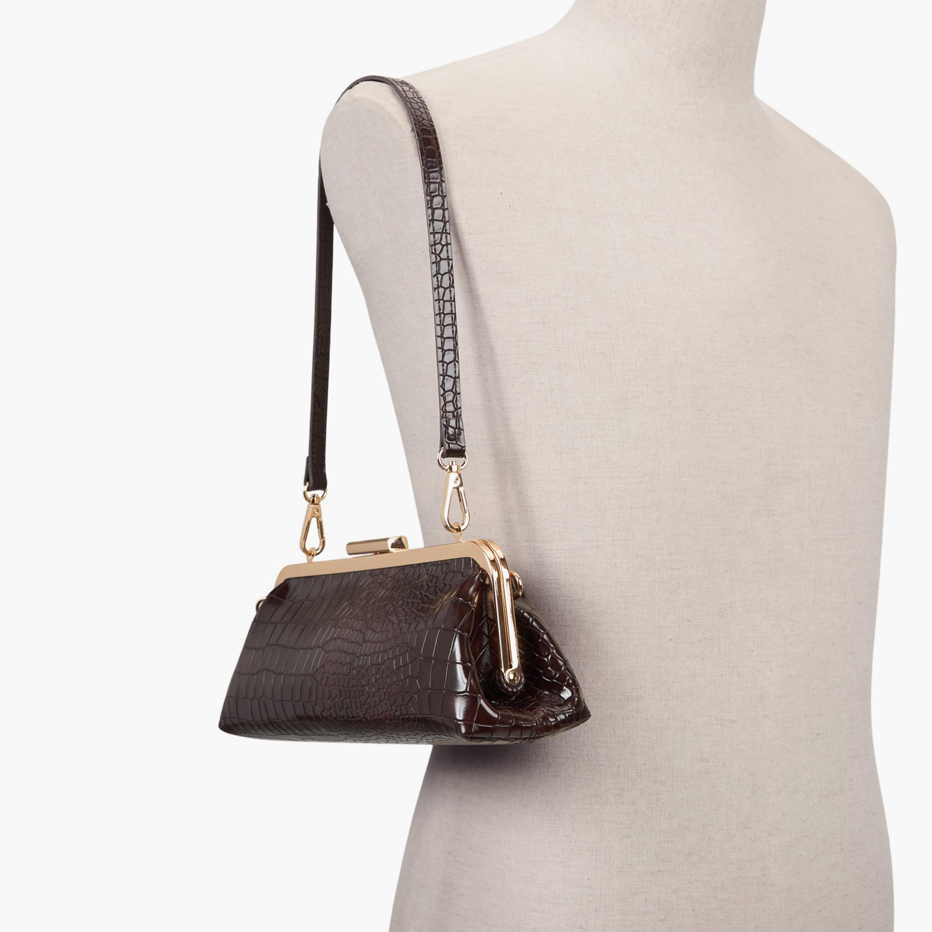 Call it Spring BETHCAR Animal Print Shoulder Bag with Twist Lock | 12 X 9 X 29 CM-women-bagsandwallets-handbags-image-4