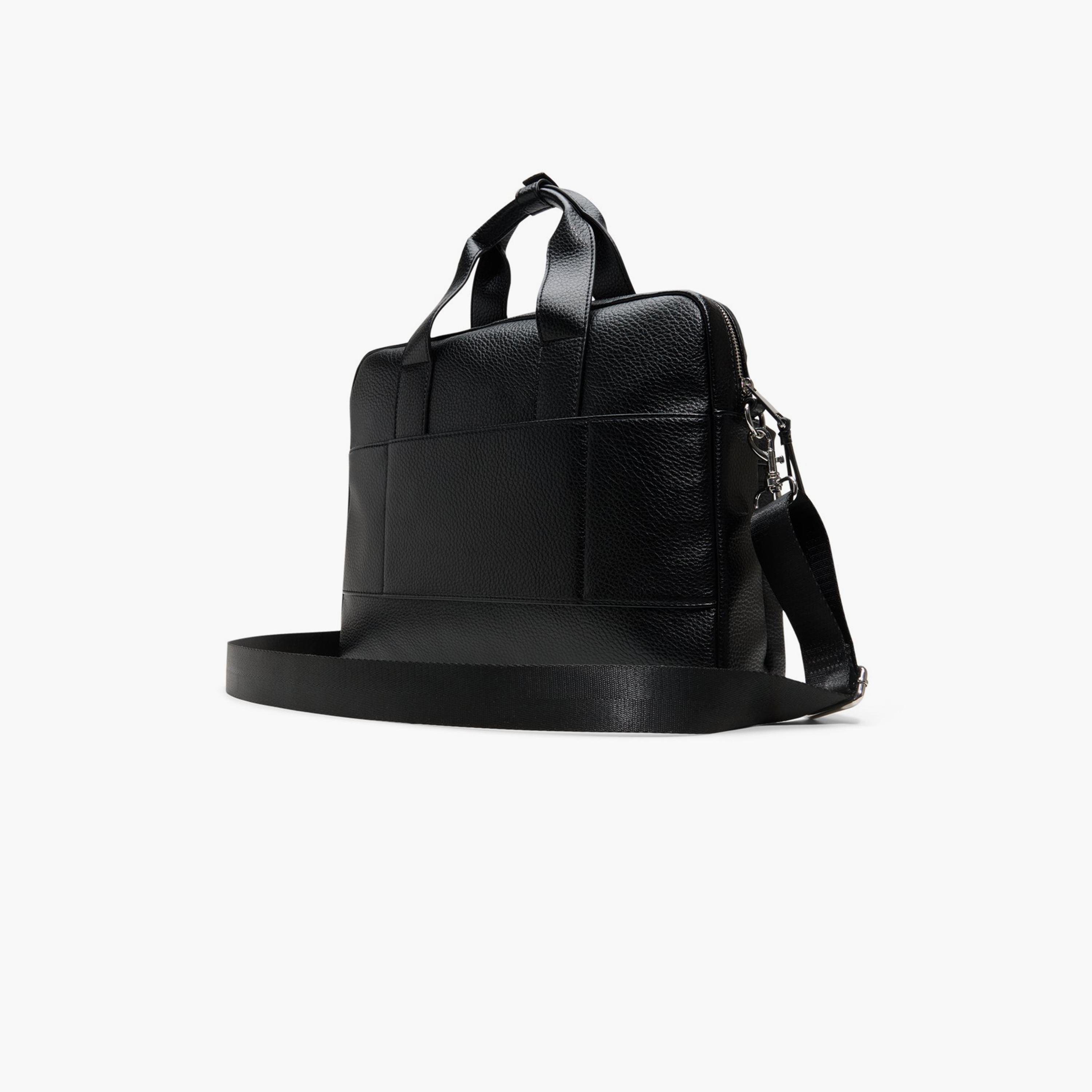 Call it Spring BREAMOS Textured Double Handle Laptop Bag with Zipper Closure and Detachable Strap | 41 X 9 X 39 CM-men-bags-image-2