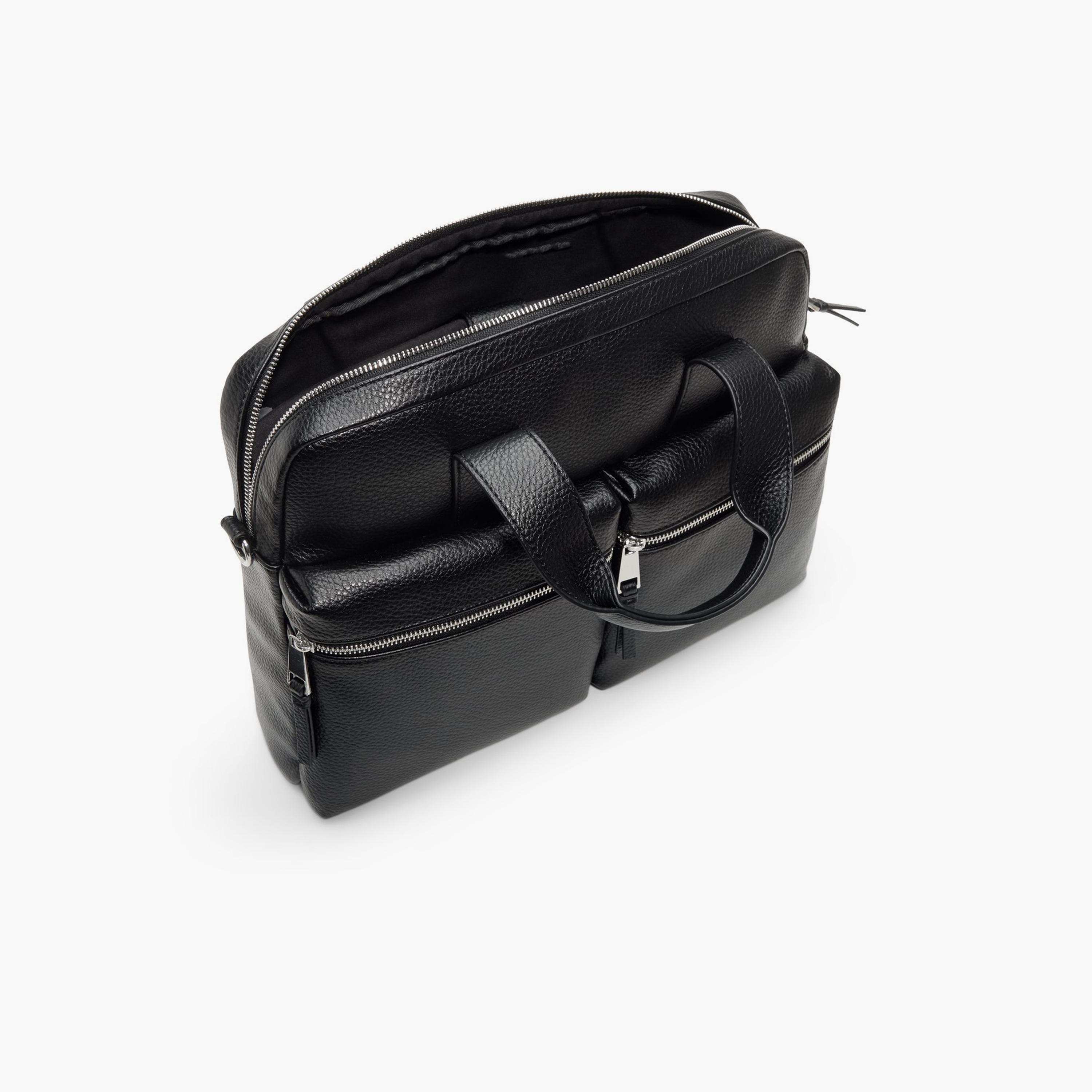 Call it Spring BREAMOS Textured Double Handle Laptop Bag with Zipper Closure and Detachable Strap | 41 X 9 X 39 CM-men-bags-image-3