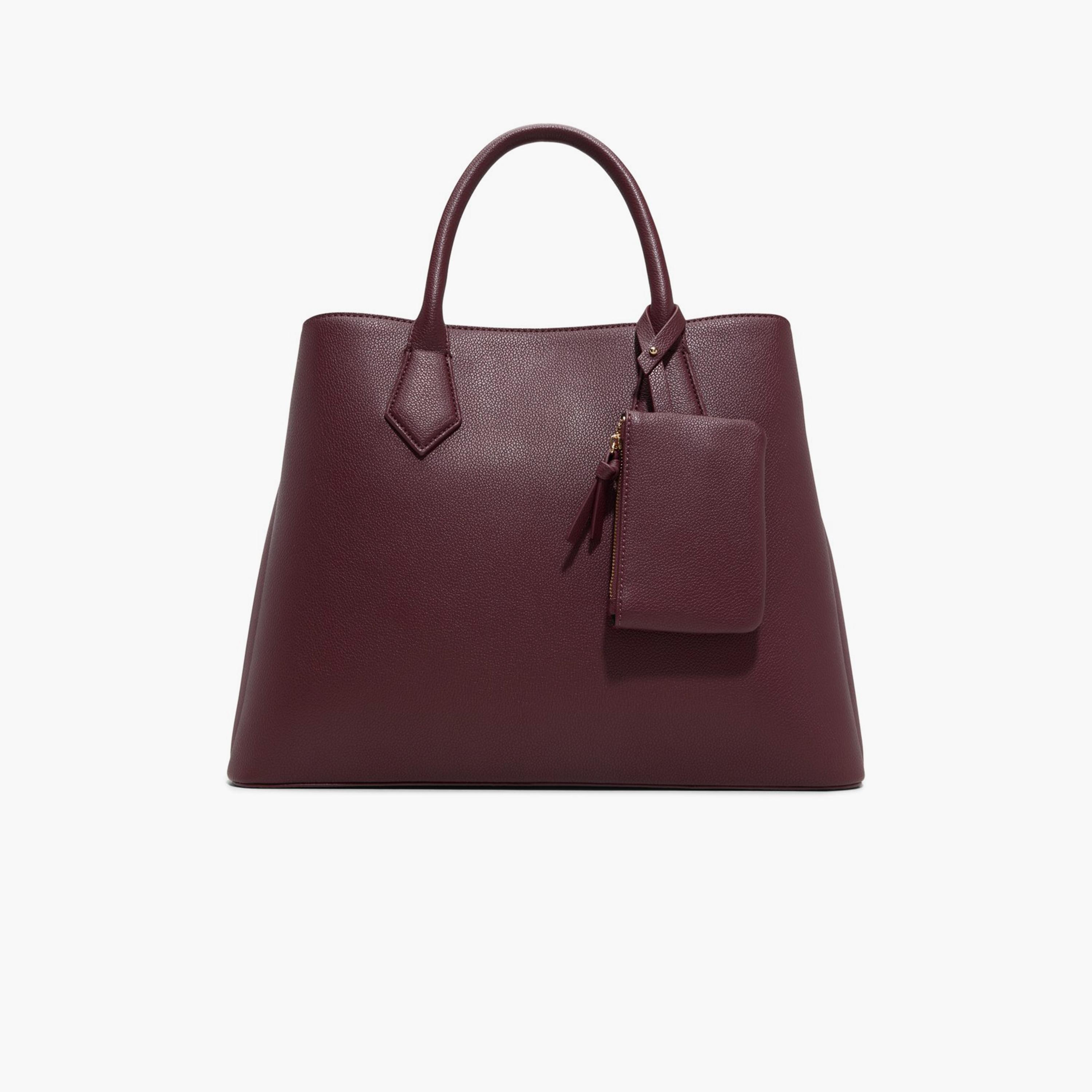 Call it Spring CHARLOTTEE Plain Double Handle Satchel Bag with Magnetic Closure and Detachable Strap | 42 X 15 X 40 CM-women-bagsandwallets-handbags-image-1