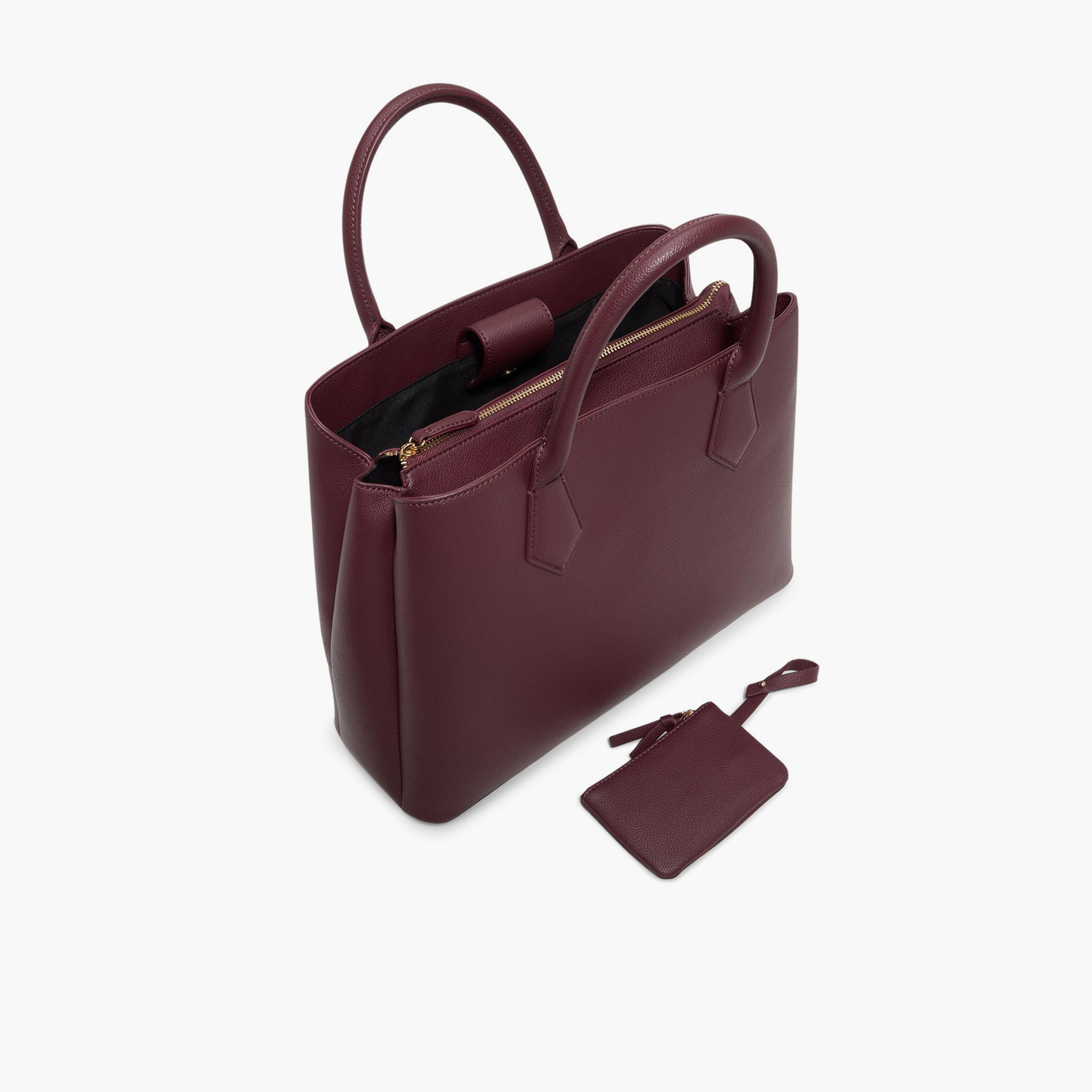 Call it Spring CHARLOTTEE Plain Double Handle Satchel Bag with Magnetic Closure and Detachable Strap | 42 X 15 X 40 CM-women-bagsandwallets-handbags-image-3