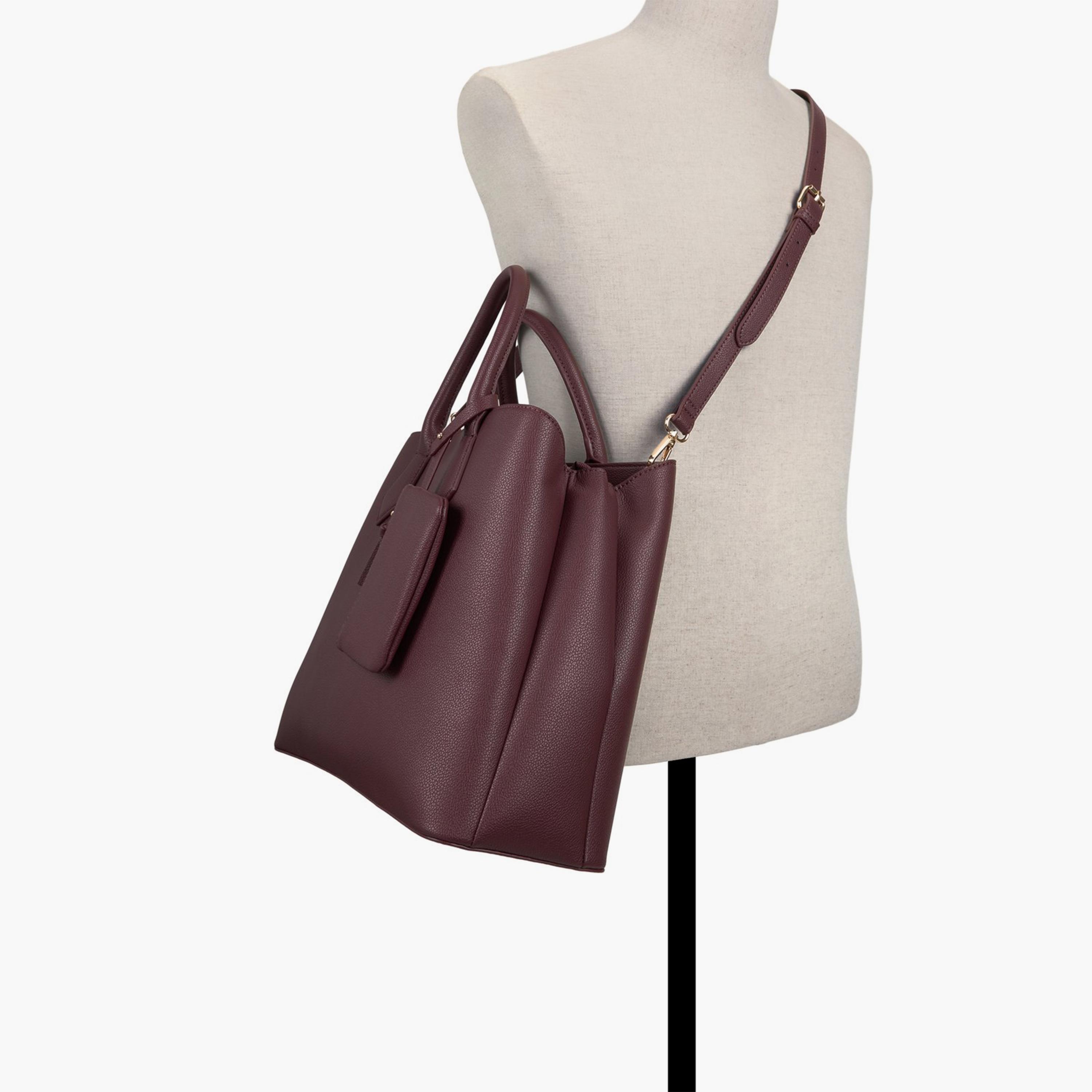Call it Spring CHARLOTTEE Plain Double Handle Satchel Bag with Magnetic Closure and Detachable Strap | 42 X 15 X 40 CM-women-bagsandwallets-handbags-image-4