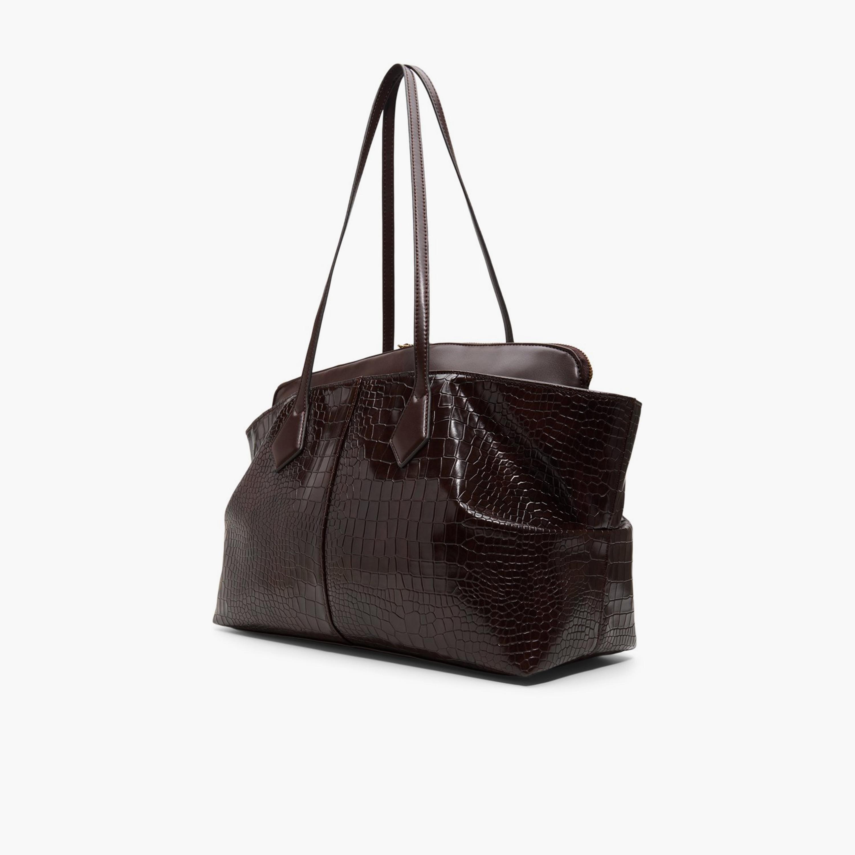 Call it Spring EMILINA Animal Print Double Handle Tote Bag with Zipper Closure | 32 X 20 X 52 CM-women-bagsandwallets-handbags-image-2