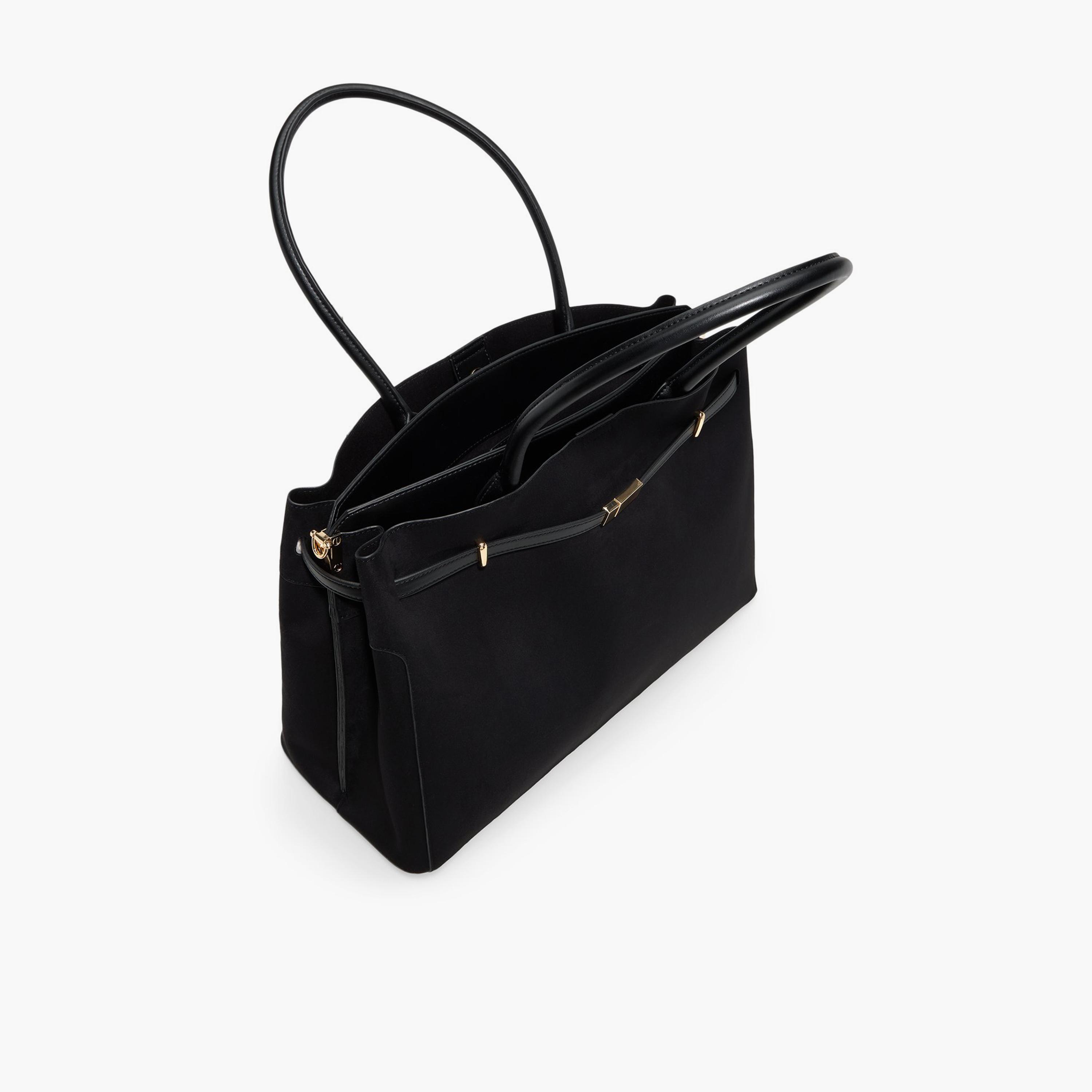 Call it Spring EVELYNEE Textured Double Handle Tote Bag with Magnetic Closure | 52 X 21 X 45 CM-women-bagsandwallets-handbags-image-3