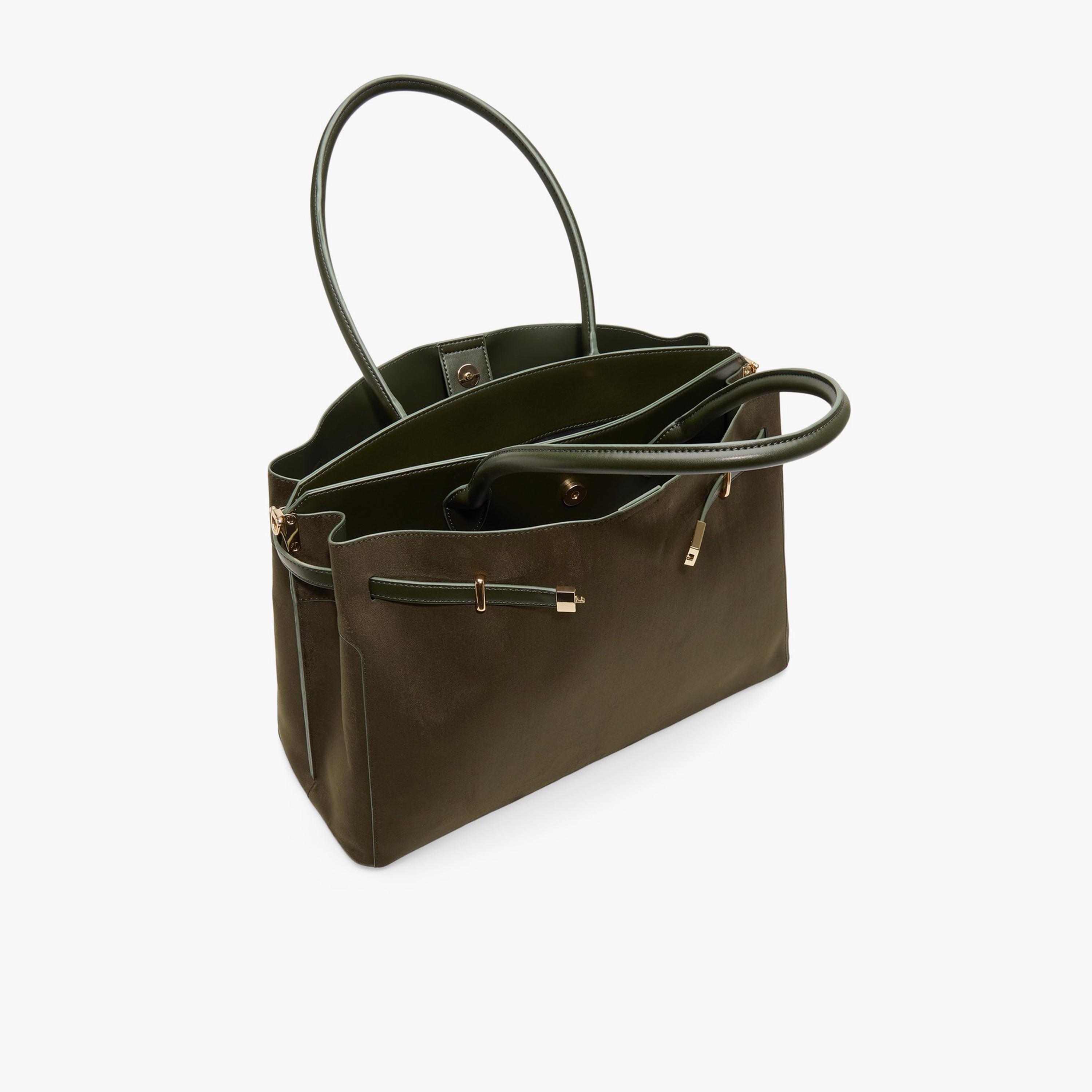كول ات سبرينغ - شنطة يد إيفليني مقبضين مزخرفين وإغلاق مغناطيسي | 52 × 21 × 45 سم-women-bagsandwallets-handbags-image-3