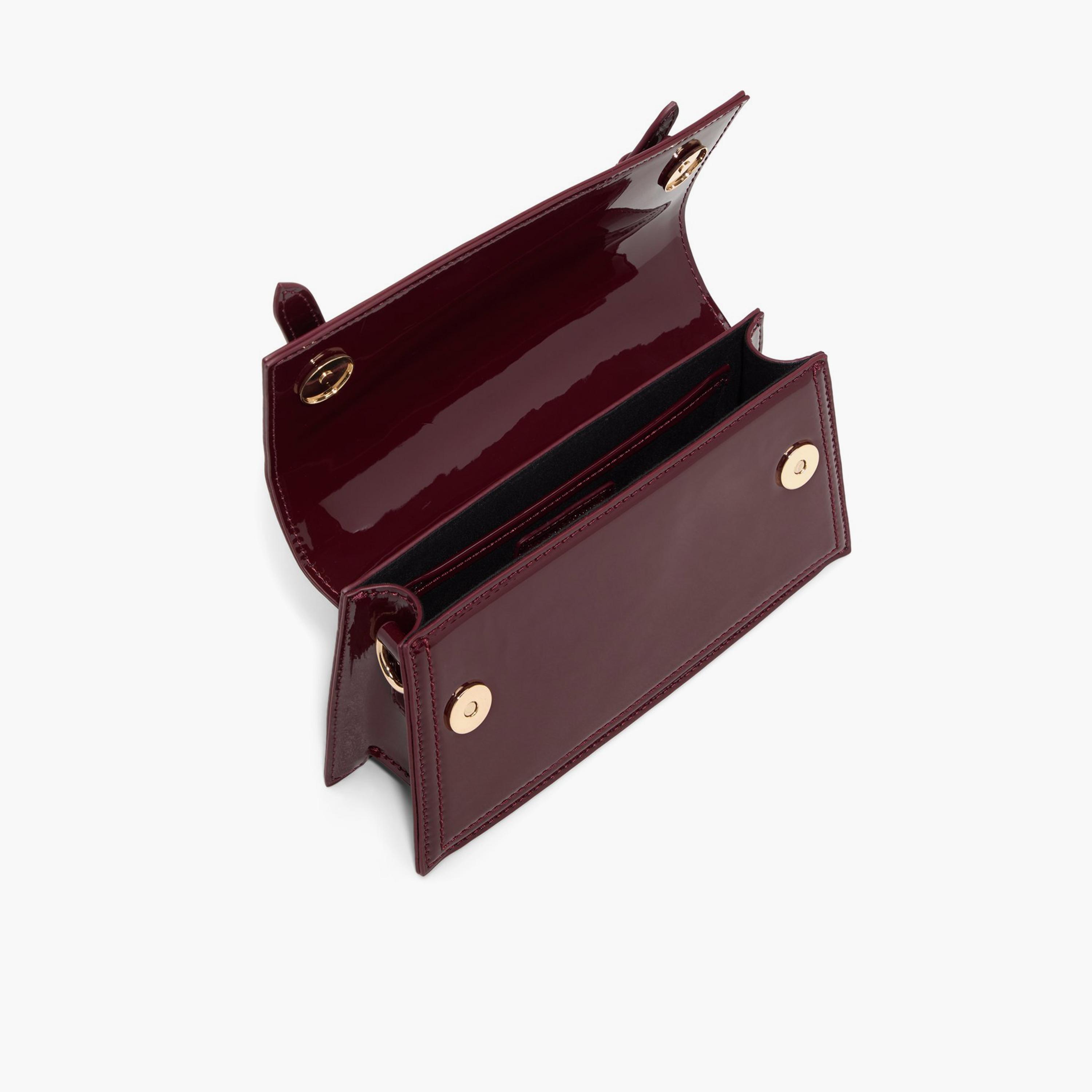 Call it Spring FAYYE Textured Top Handle Satchel Bag with Flap Closure and Detachable Strap | 21 X 7 X 22 CM-women-bagsandwallets-handbags-image-3