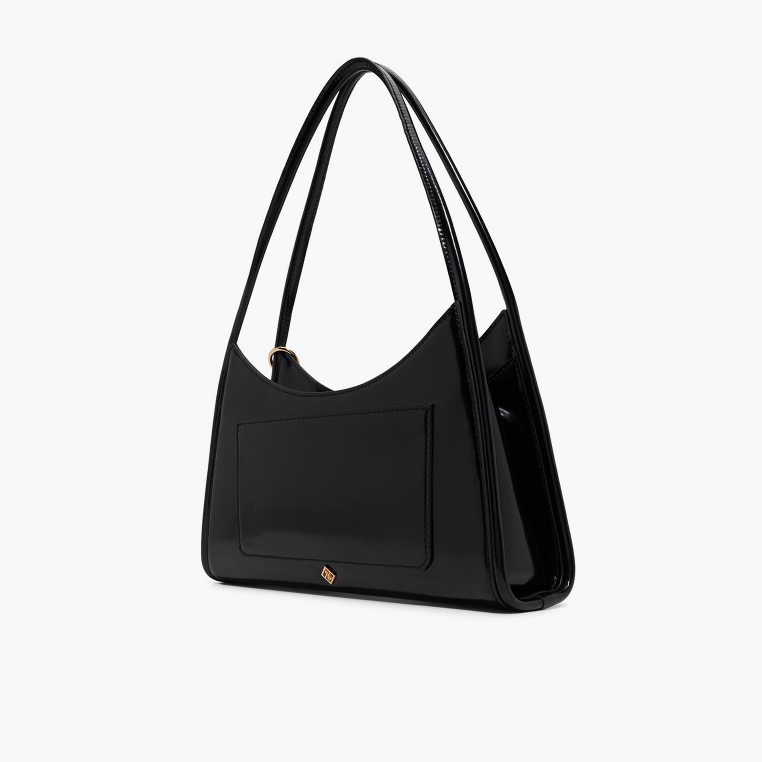 Call it Spring GEANNA Plain Double Handle Shoulder Bag with Flap Closure | 38 X 8 X 30 CM-women-bagsandwallets-handbags-image-2