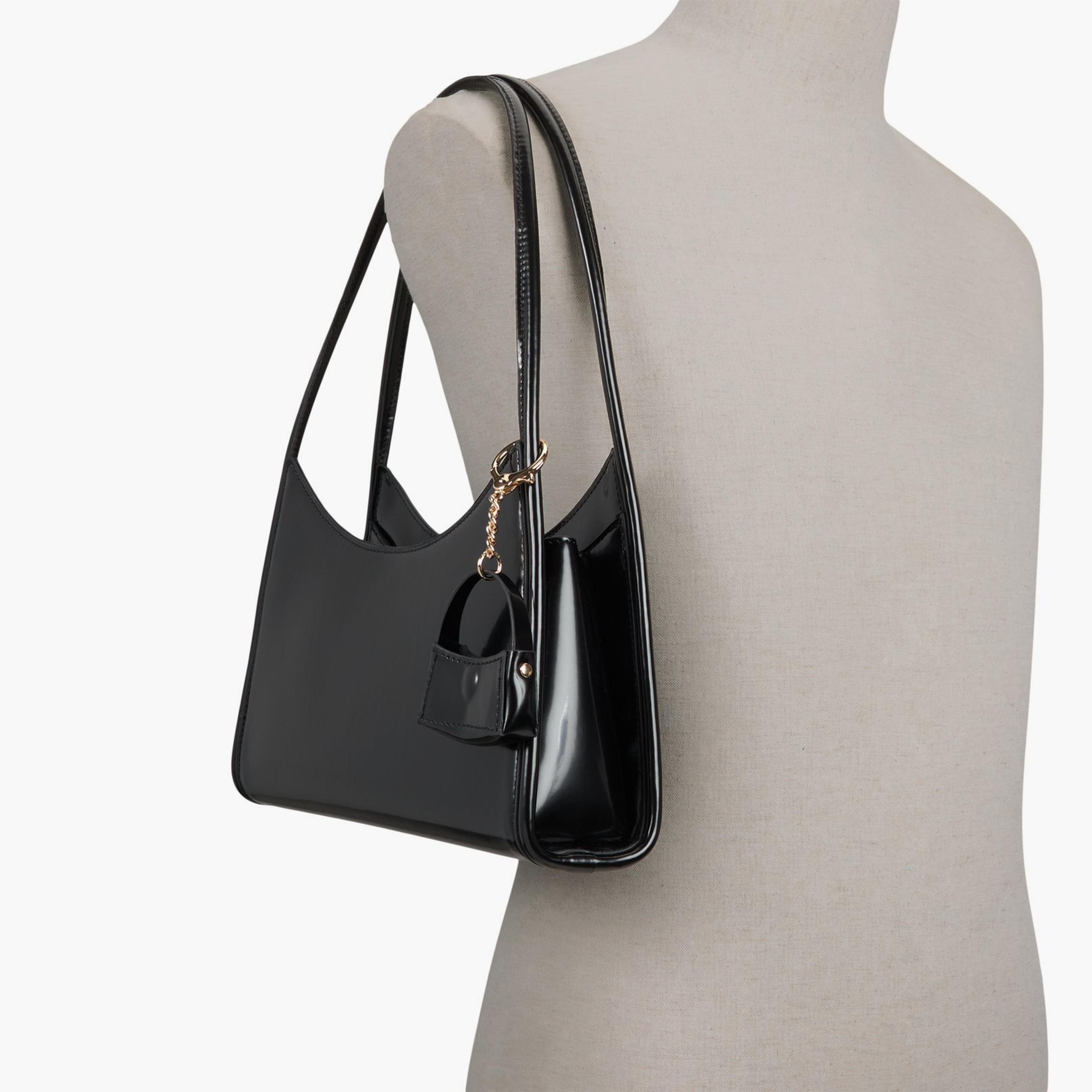 Call it Spring GEANNA Plain Double Handle Shoulder Bag with Flap Closure | 38 X 8 X 30 CM-women-bagsandwallets-handbags-image-4