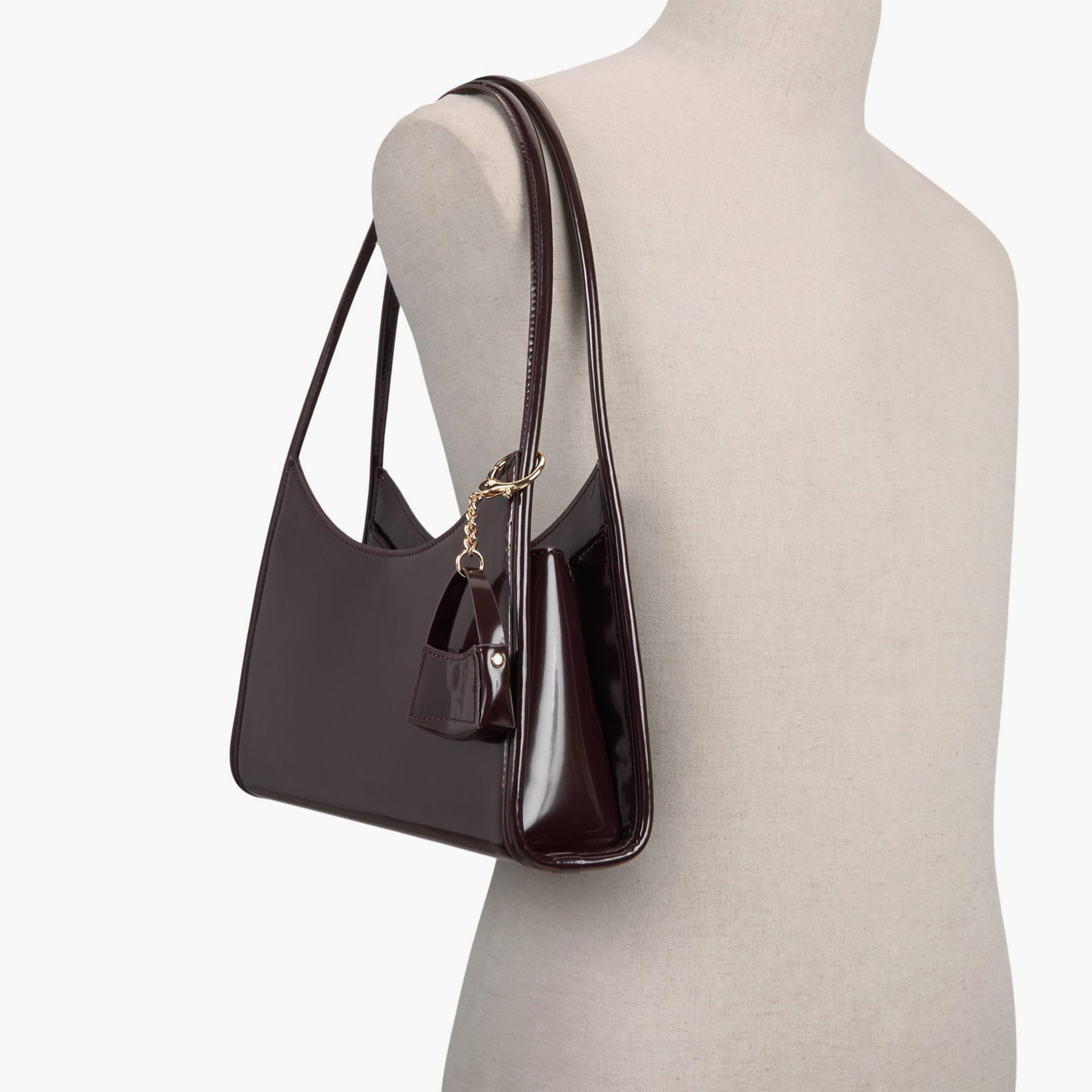 Call it Spring GEANNA Plain Double Handle Shoulder Bag with Flap Closure | 38 X 8 X 30 CM-women-bagsandwallets-handbags-image-4