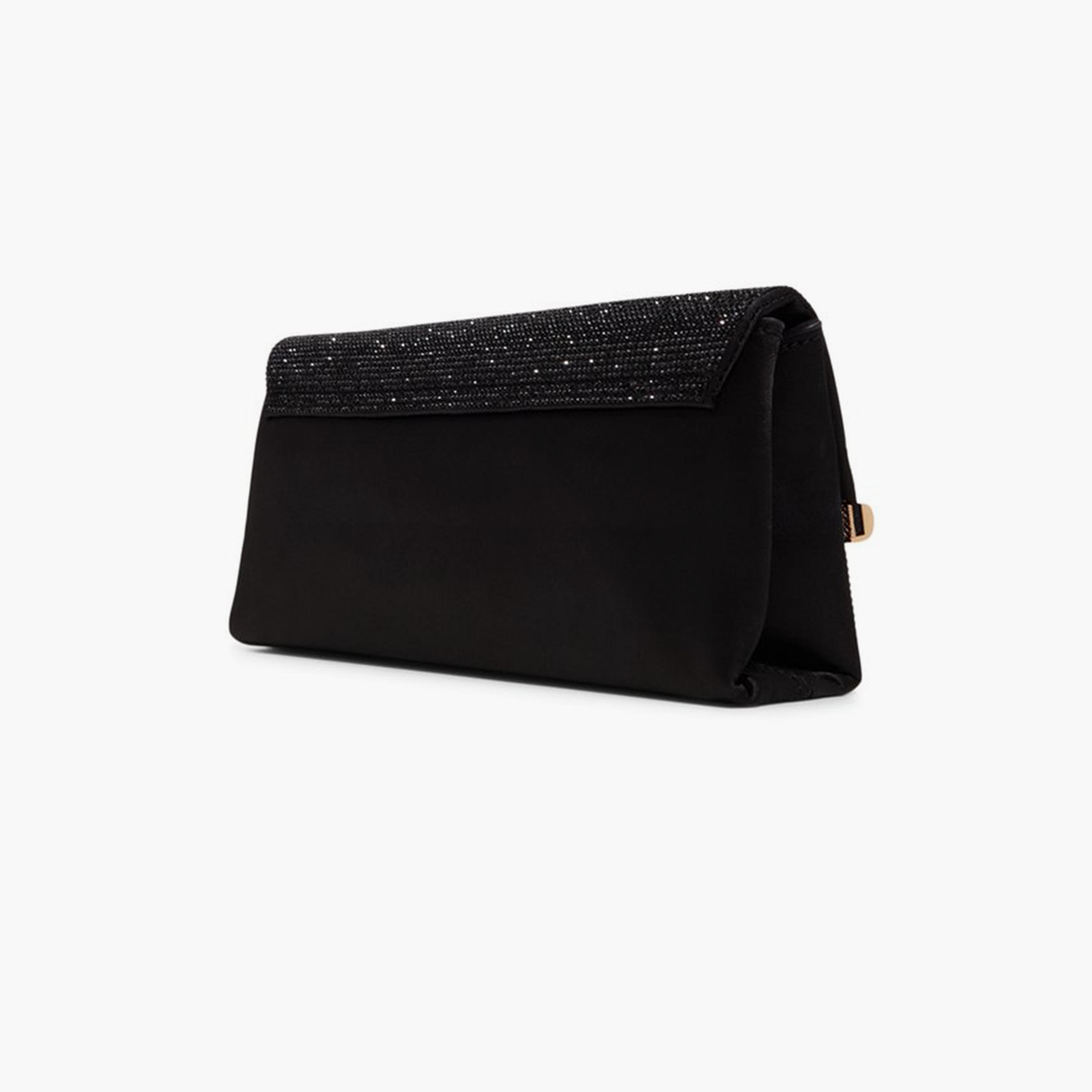 كول ات سبرينغ - شنطة يد كورين مزينة بغطاء قلاب وحزام سلسلة | 14 × 4 × 27 سم-women-bagsandwallets-handbags-image-2