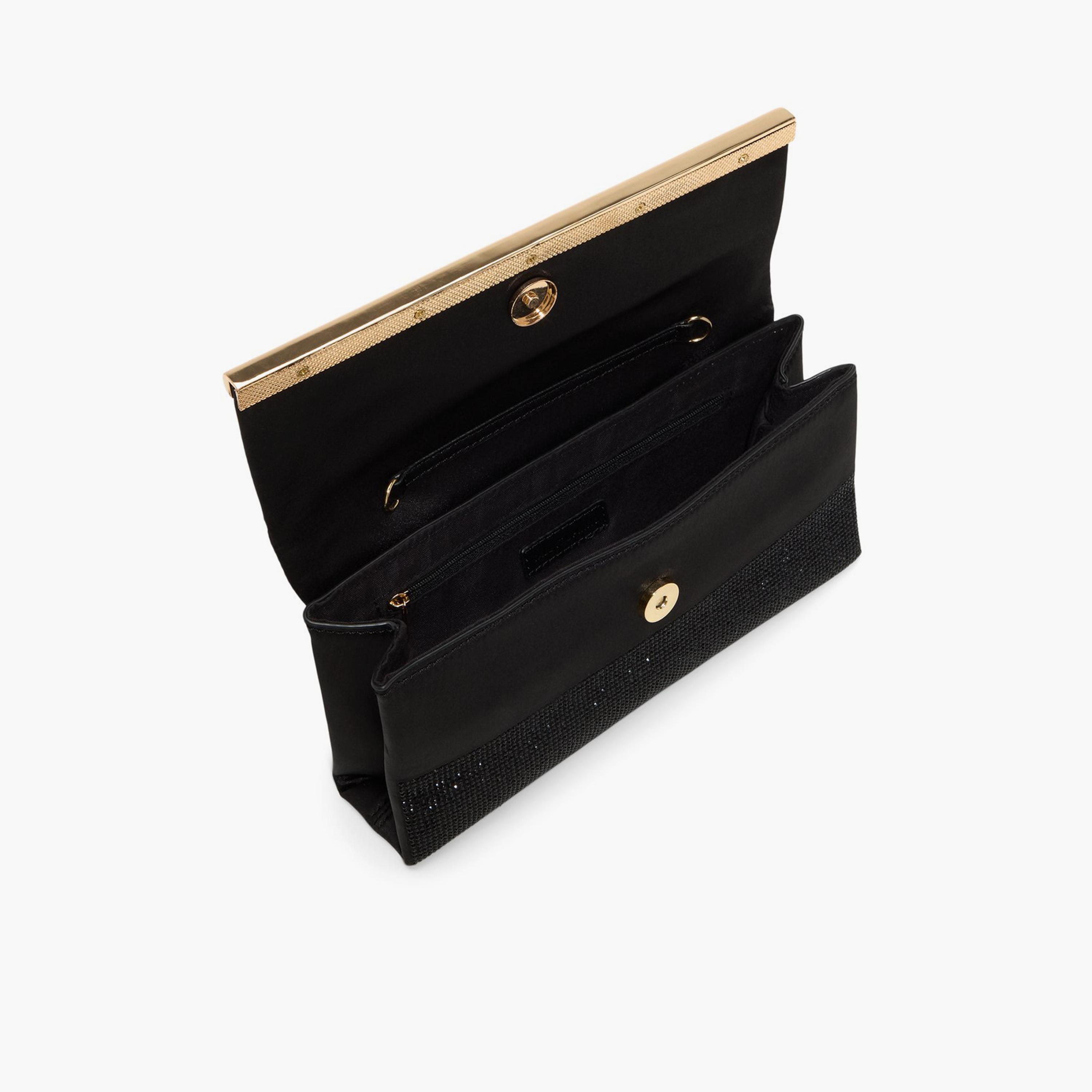 كول ات سبرينغ - شنطة يد كورين مزينة بغطاء قلاب وحزام سلسلة | 14 × 4 × 27 سم-women-bagsandwallets-handbags-image-3