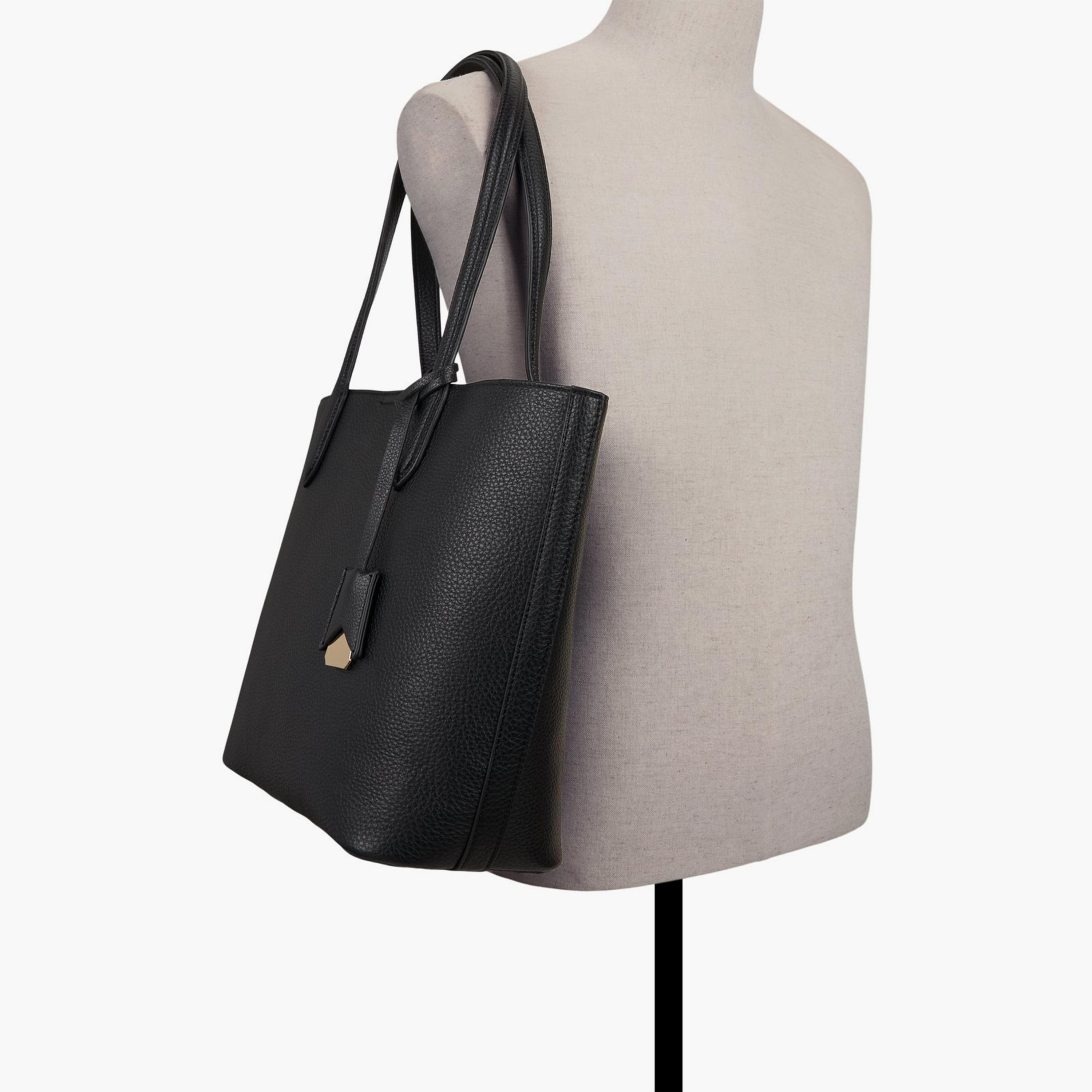 كول ات سبرينغ - شنطة تسوق لورلي مقبضين مزخرفين وإغلاق بسحاب | 29 × 13 × 43 سم-women-bagsandwallets-handbags-image-4