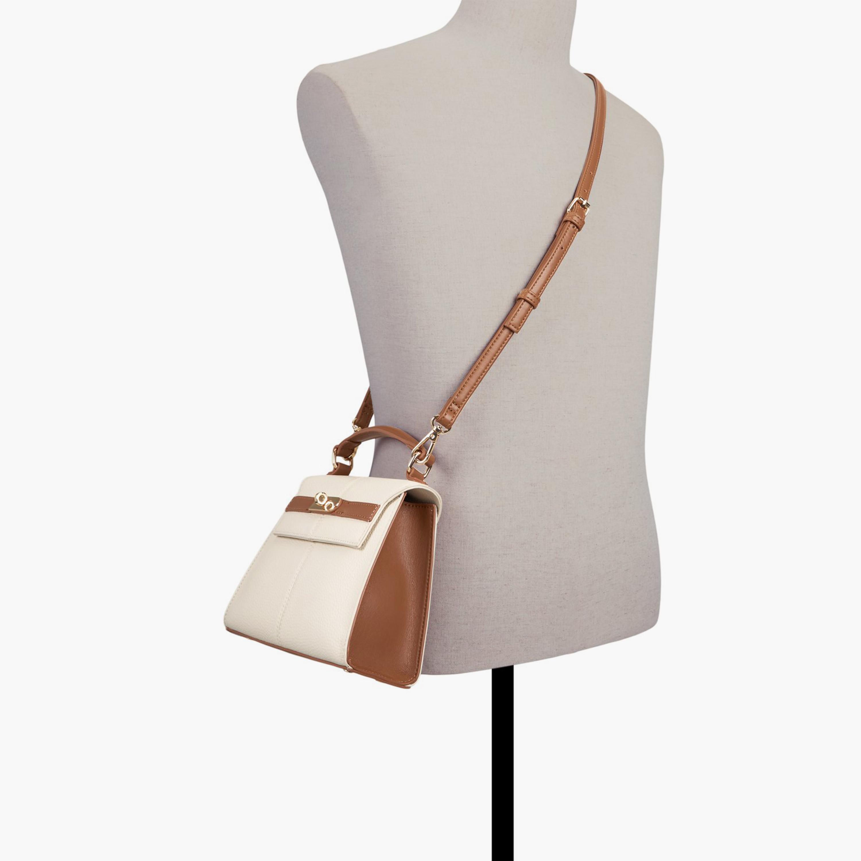كول ات سبرينغ- شنطة يد منقوشة غطاء قلاب مقبض علوي | 22 × 20 × 8 سم-women-bagsandwallets-handbags-image-28