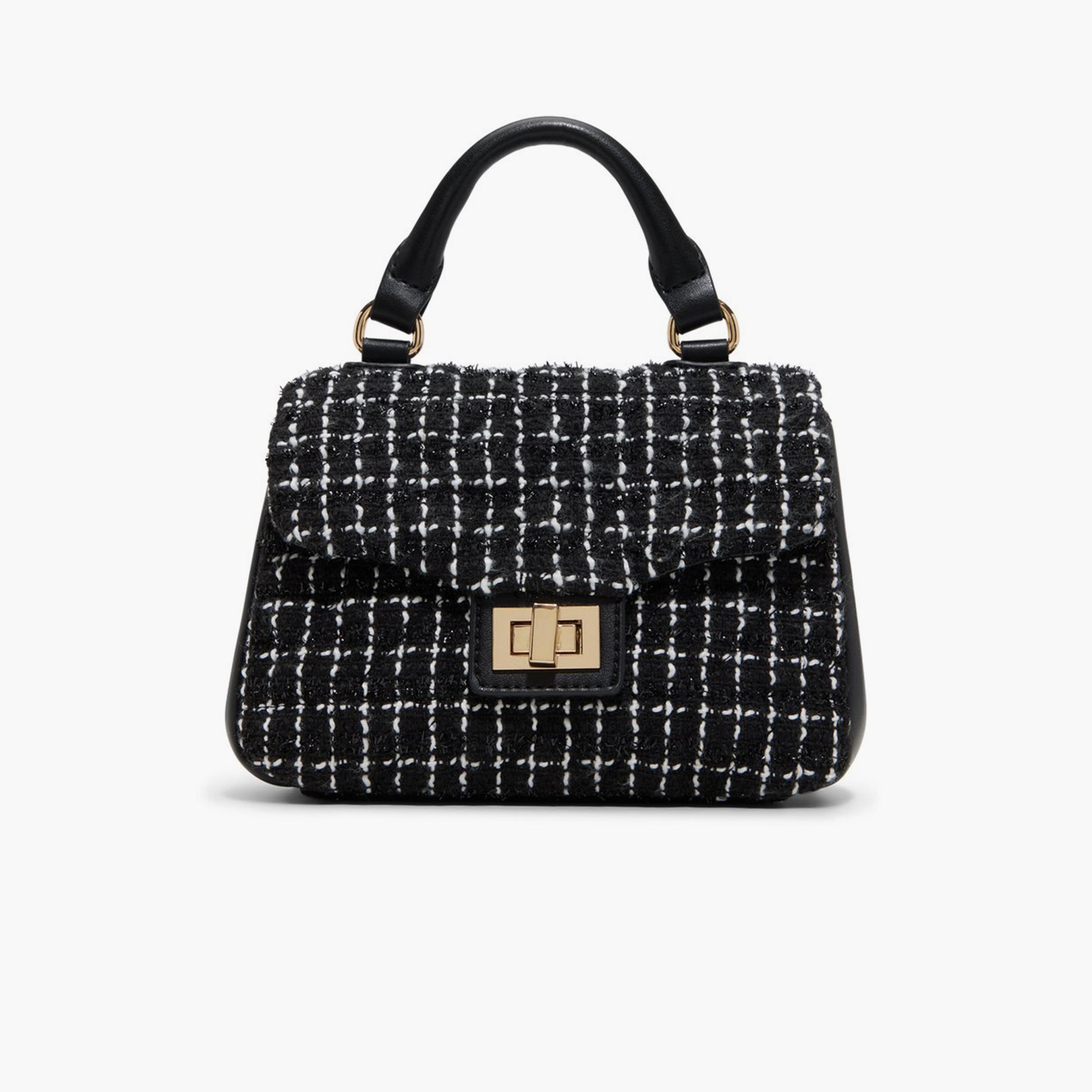Call it Spring ROSIEE Quilted Top Handle Shoulder Bag with Flap Closure and Detachable Strap | 22 X 9 X 24 CM-women-bagsandwallets-handbags-image-1