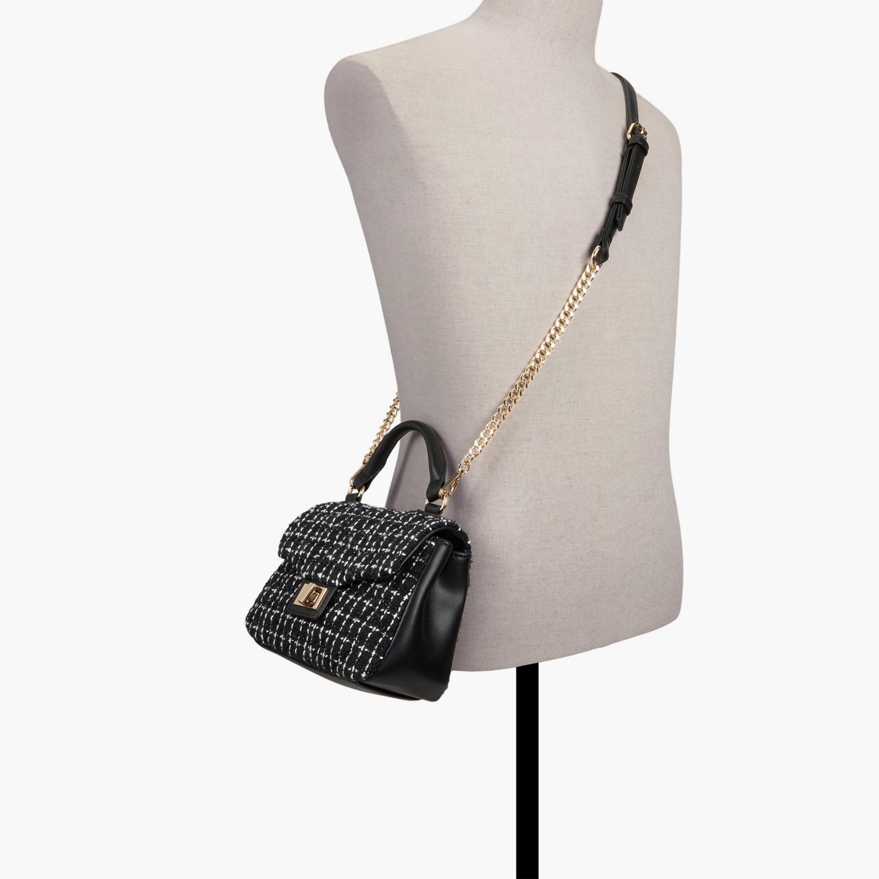 Call it Spring ROSIEE Quilted Top Handle Shoulder Bag with Flap Closure and Detachable Strap | 22 X 9 X 24 CM-women-bagsandwallets-handbags-image-4