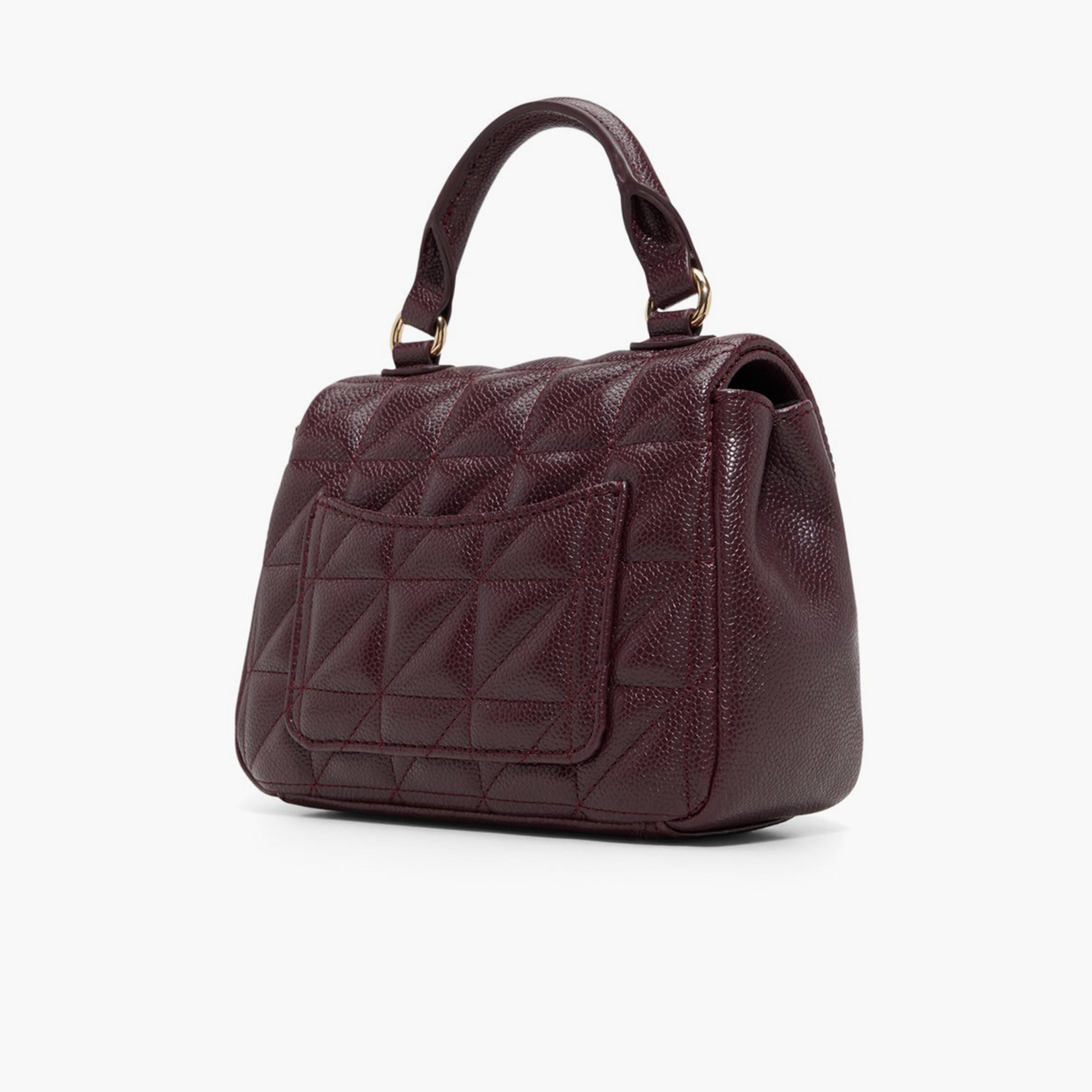 Call it Spring ROSIEE Quilted Top Handle Shoulder Bag with Flap Closure and Detachable Strap | 22 X 9 X 24 CM-women-bagsandwallets-handbags-image-2