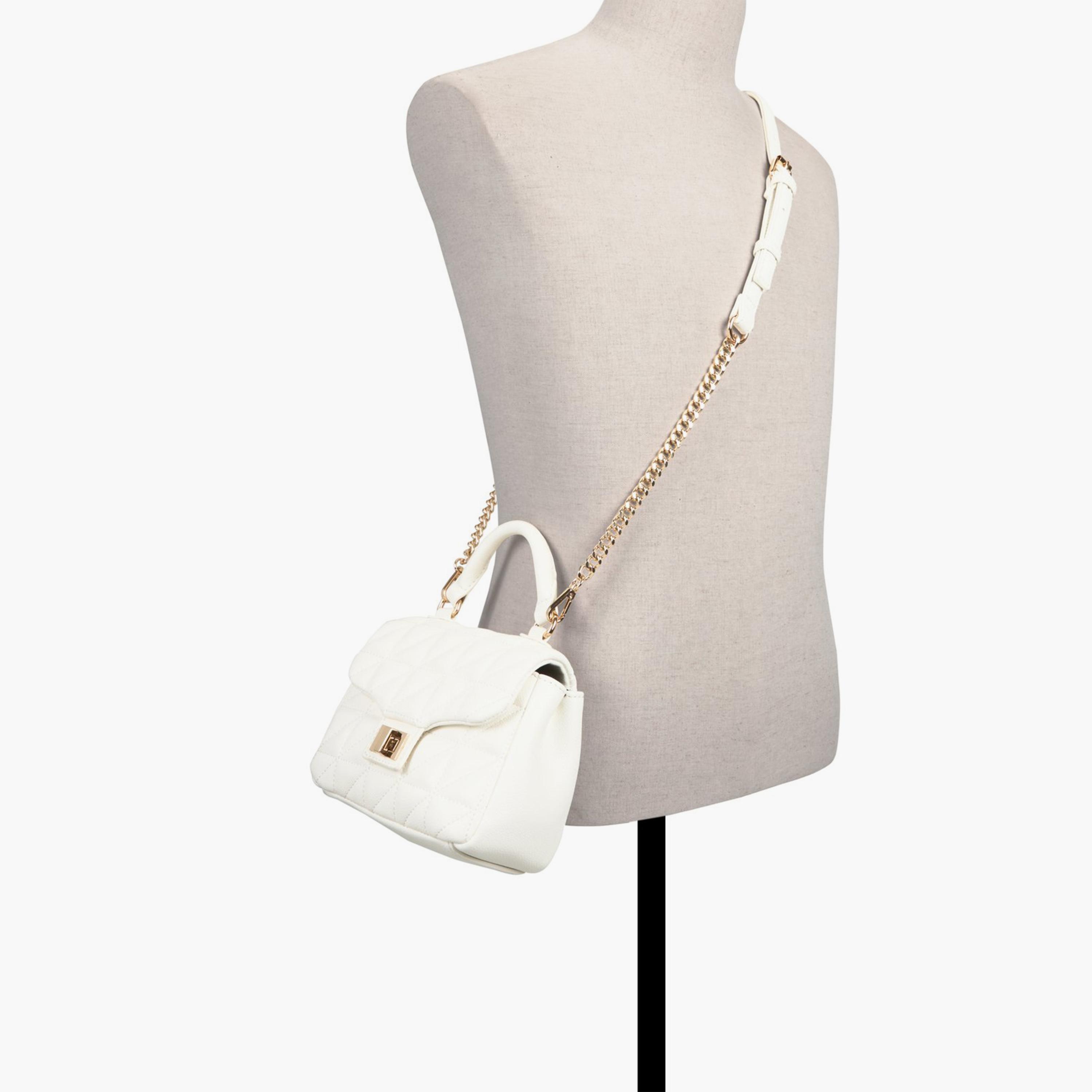 Call it Spring ROSIEE Quilted Top Handle Shoulder Bag with Flap Closure and Detachable Strap | 22 X 9 X 24 CM-women-bagsandwallets-handbags-image-4