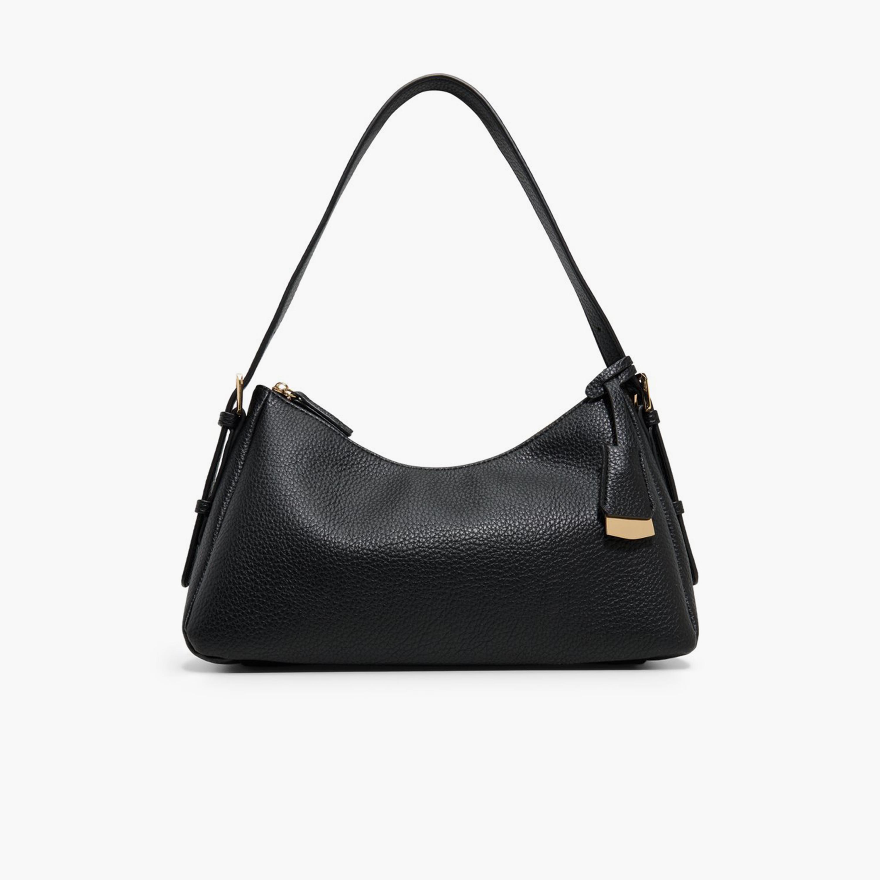 Call it Spring VIVIANNNN Textured Hobo Bag with Zipper Closure and Adjustable Strap | 18 X 11 X 33 CM-women-bagsandwallets-handbags-image-1