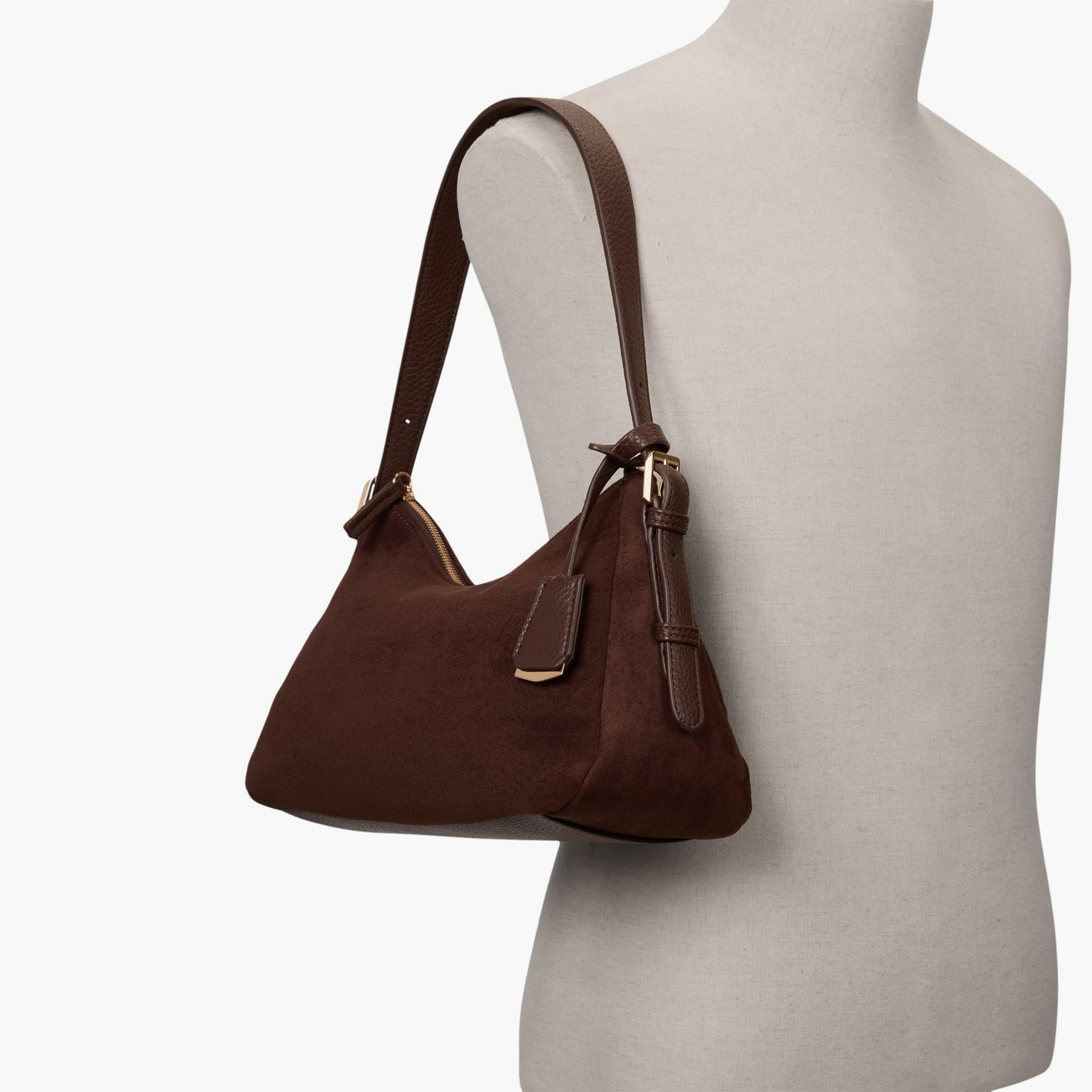 Call it Spring VIVIANNNN Textured Hobo Bag with Zipper Closure and Adjustable Strap | 18 X 11 X 33 CM-women-bagsandwallets-handbags-image-4