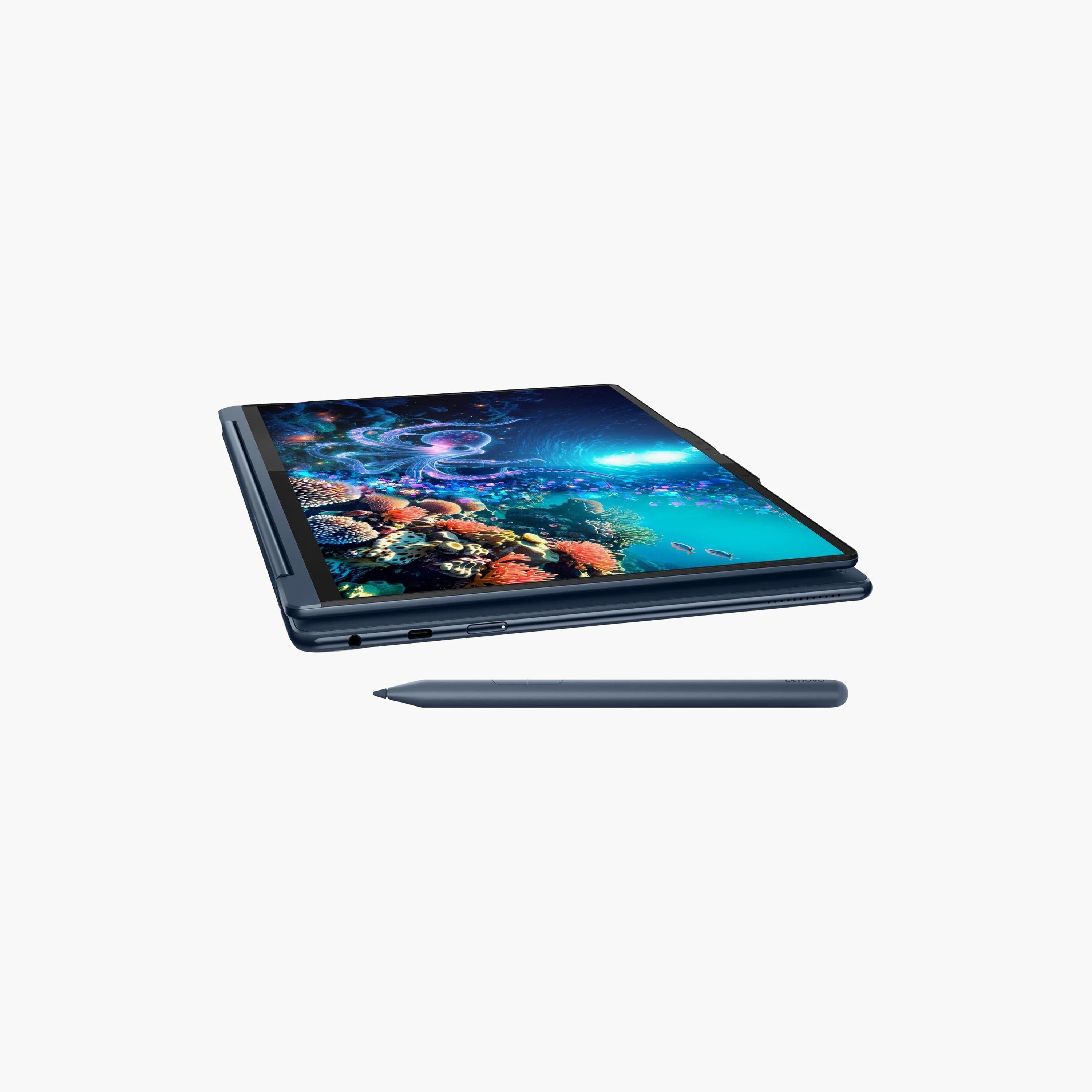 لينوفو يوجا 9 جهاز 2 في 1 Intel Core Ultra 7، 258 فولت، رام 32 جيجا، SSD 1 تيرا، 14" WQXGA+-electronics-laptops-image-3