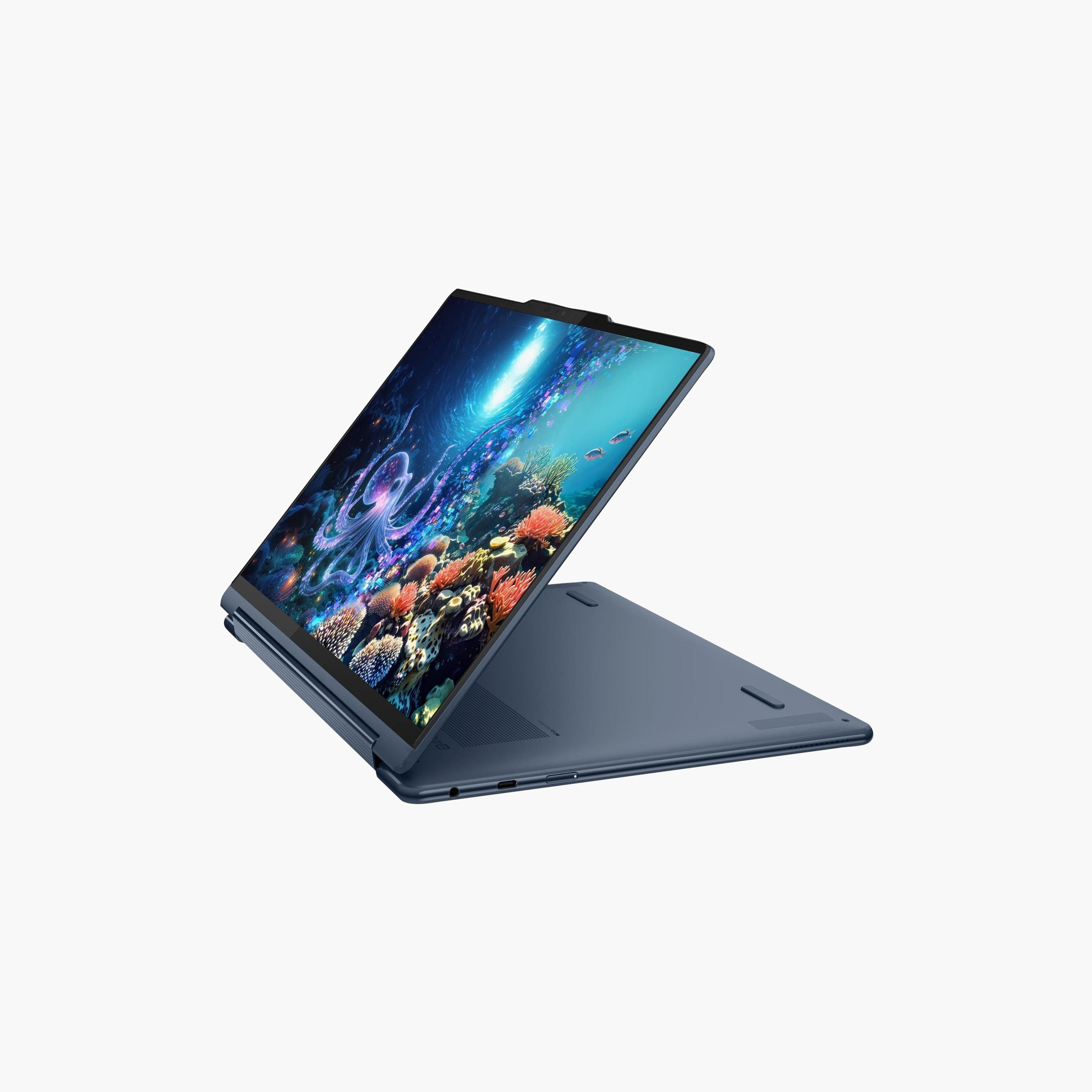 لينوفو يوجا 9 جهاز 2 في 1 Intel Core Ultra 7، 258 فولت، رام 32 جيجا، SSD 1 تيرا، 14" WQXGA+-electronics-laptops-image-4