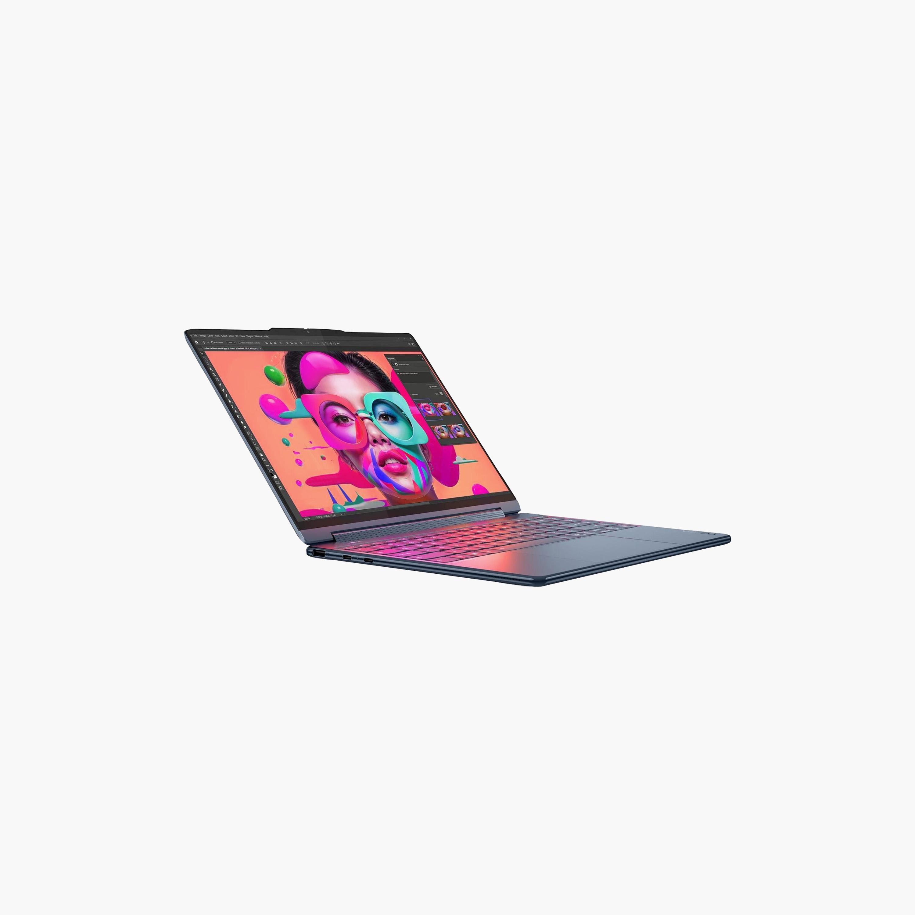 لينوفو يوجا 9 جهاز 2 في 1 Intel Core Ultra 7، 258 فولت، رام 32 جيجا، SSD 1 تيرا، 14" WQXGA+-electronics-laptops-image-8