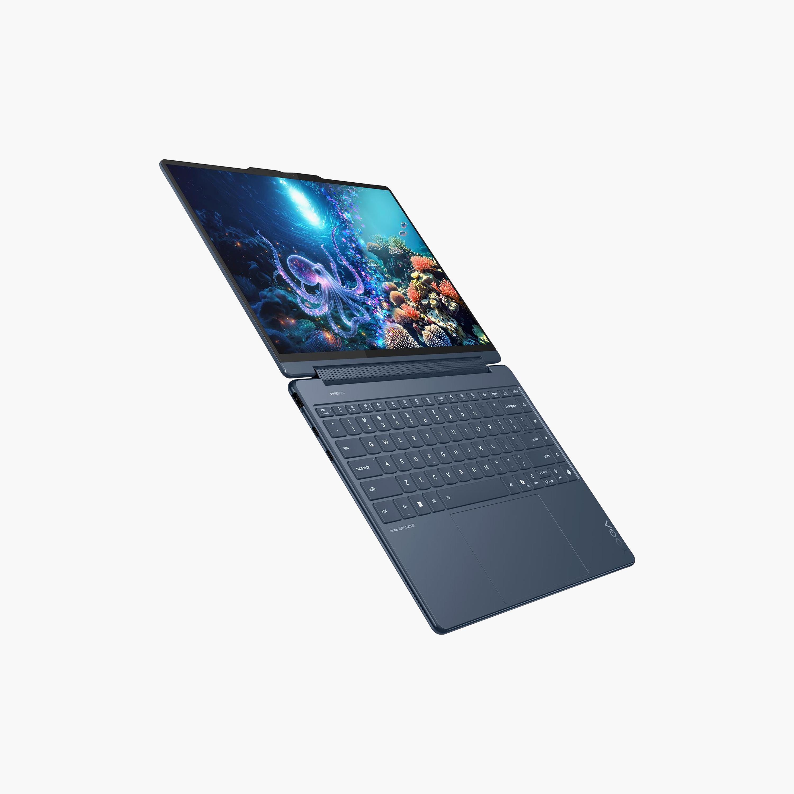 لينوفو يوجا 9 جهاز 2 في 1 Intel Core Ultra 7، 258 فولت، رام 32 جيجا، SSD 1 تيرا، 14" WQXGA+-electronics-laptops-image-9