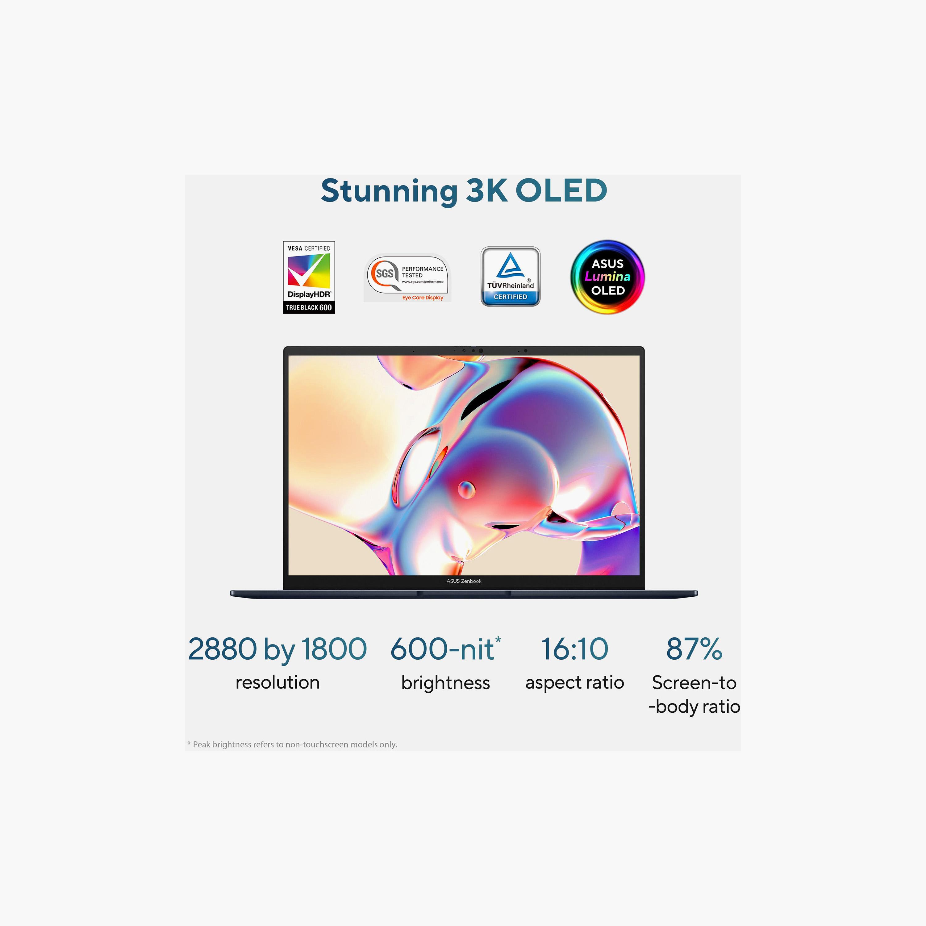 أسوس زينبوك 14، إنتل ألترا 7 255H، رام 16 جيجا، SSD 512 جيجا، شاشة لمس ويندوز 11، أزرق بوندر-electronics-laptops-image-5