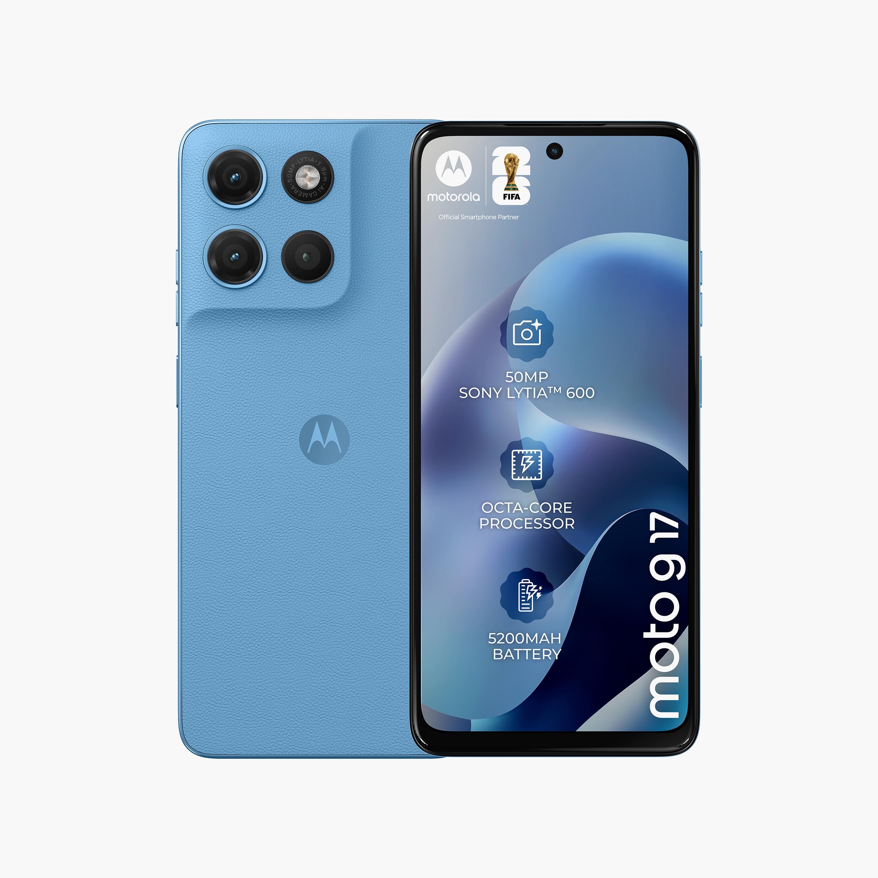 هاتف موتورولا G17 LTE بذاكرة 4 جيجا وذاكرة 256 جيجا 6.7" ومعالج Mediatek Helio G81 Extreme أندرويد-electronics-phones-image-1