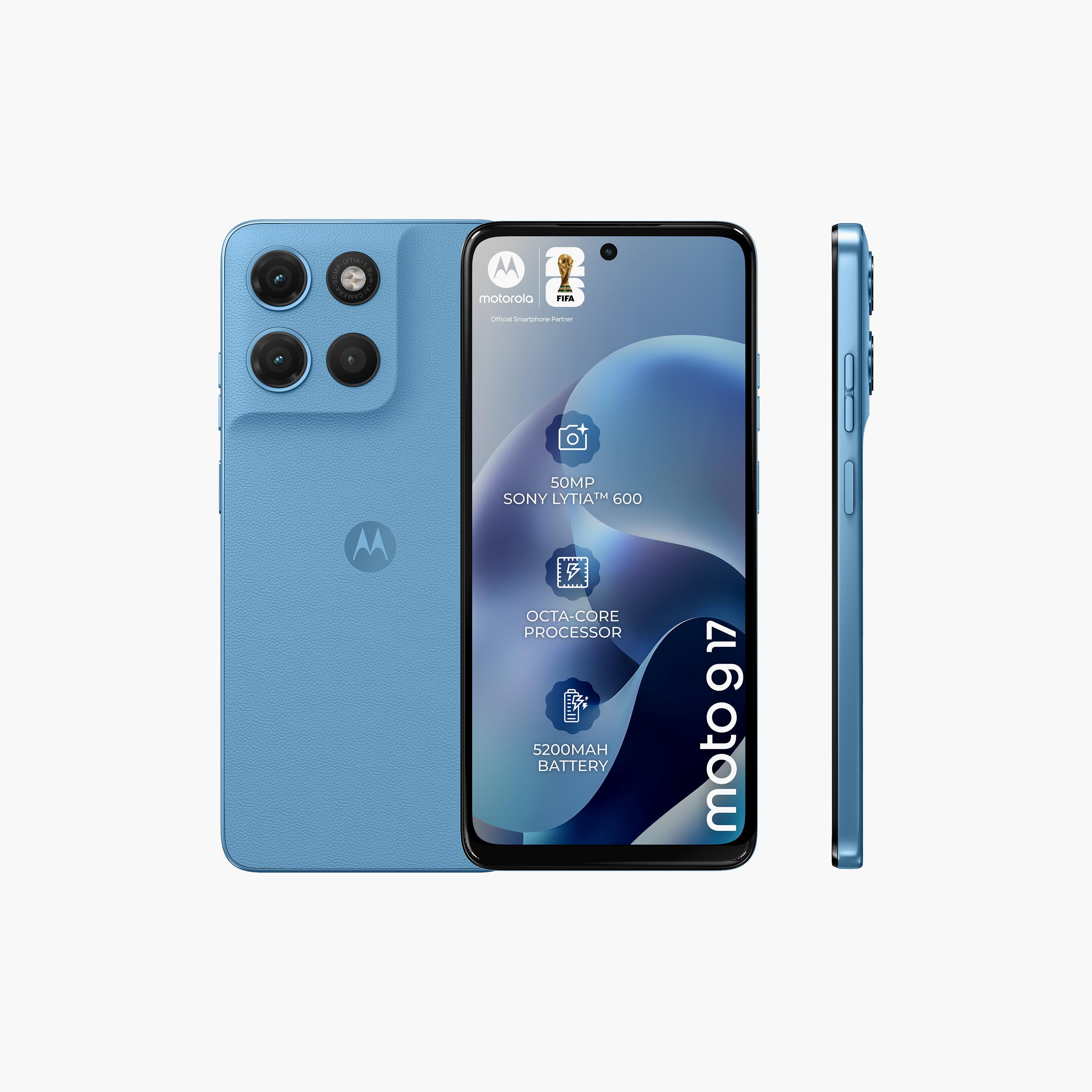 هاتف موتورولا G17 LTE بذاكرة 4 جيجا وذاكرة 256 جيجا 6.7" ومعالج Mediatek Helio G81 Extreme أندرويد-electronics-phones-image-3