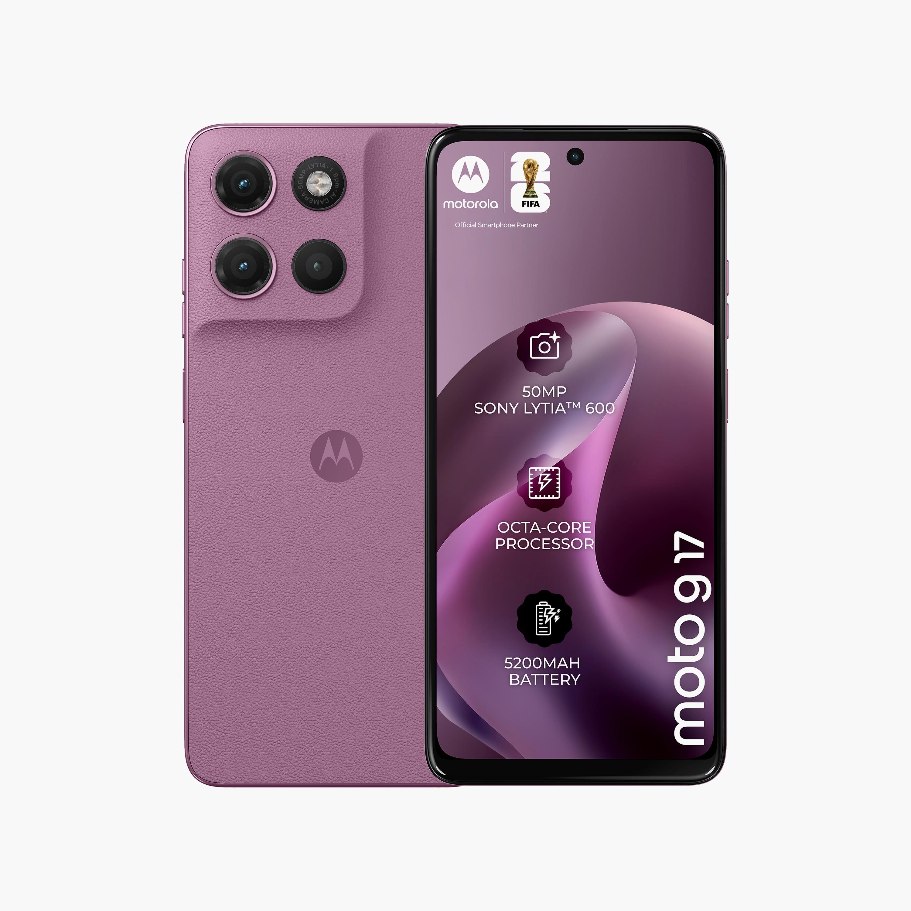 هاتف موتورولا G17 LTE بذاكرة 4 جيجا وذاكرة 256 جيجا 6.7" ومعالج Mediatek Helio G81 Extreme أندرويد-electronics-phones-image-1