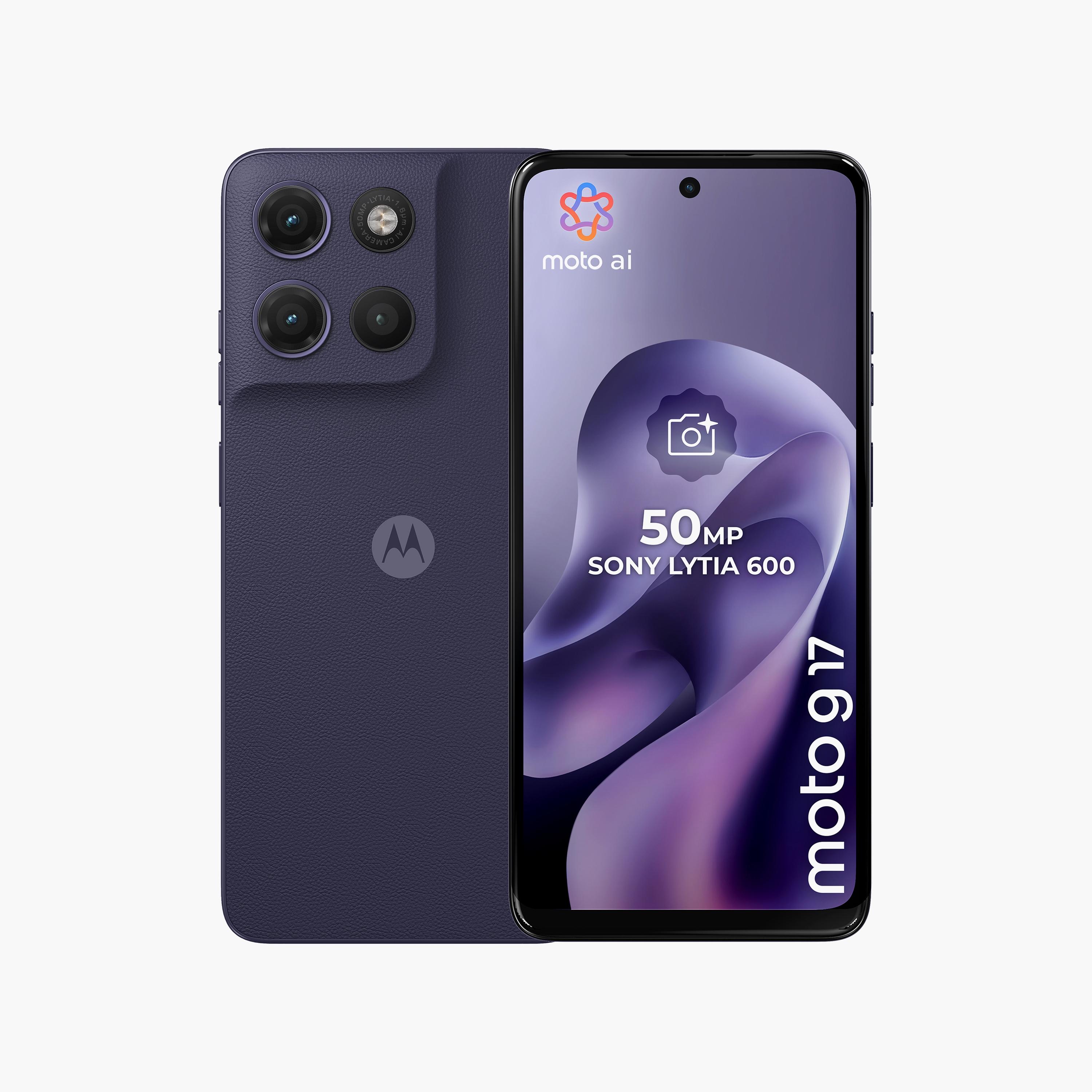هاتف موتورولا G17 LTE بذاكرة 4 جيجا وذاكرة 256 جيجا 6.7" ومعالج Mediatek Helio G81 Extreme أندرويد-electronics-phones-image-1
