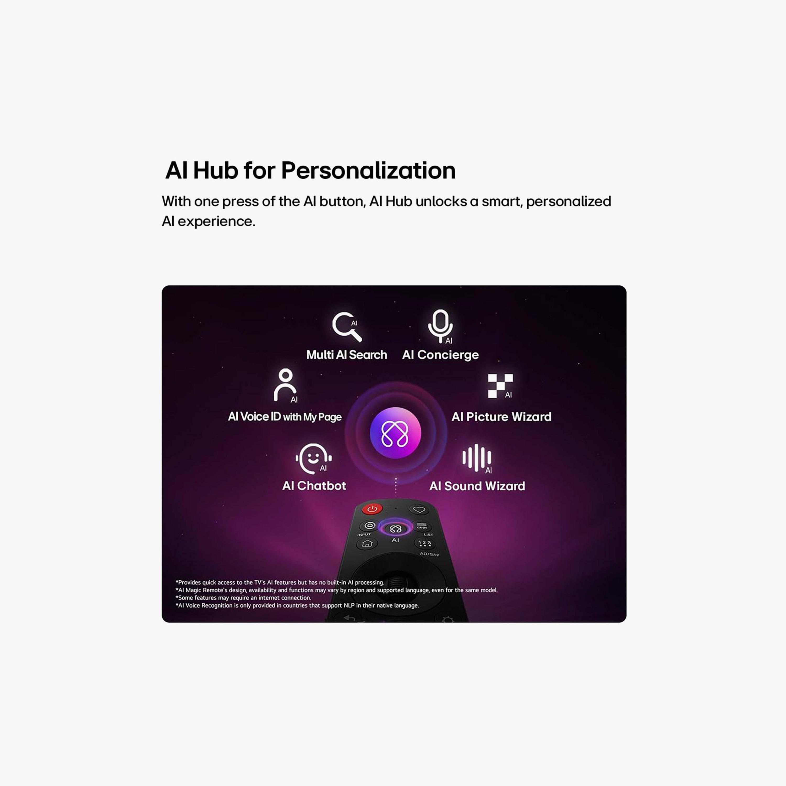 LG 75 Inch QNED AI MiniLED 4K Ultra HD α7 AI Processor 4K Gen 9 60 Hz HDR10 AI Magic Remote Smart TV 75NU840B6LA-AMAE (2026) Black-PROMO_EMAX_AE_ADIB_240926-image-10