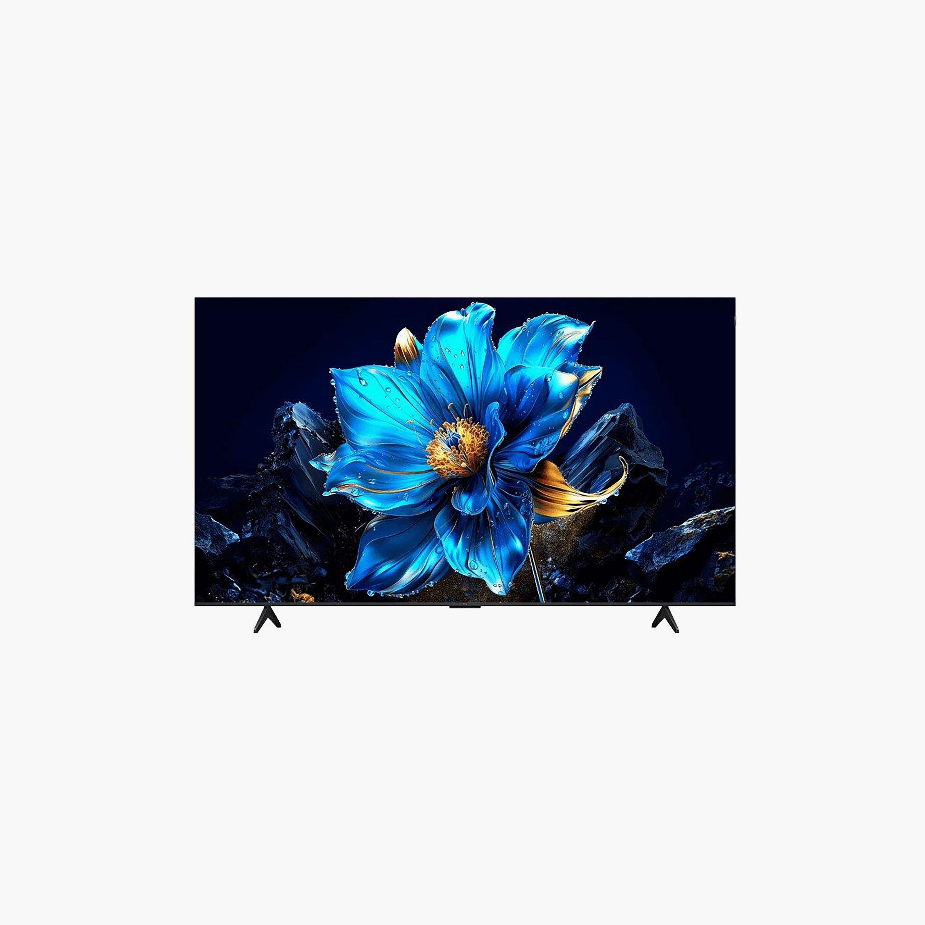 TCL 55 Inch QLED 4K 3840 x 2160 144 Hz Wi-Fi 5 Bluetooth 5.4 Google TV Smart TV 55T6D Black-electronics-televisionandvideo-image-1
