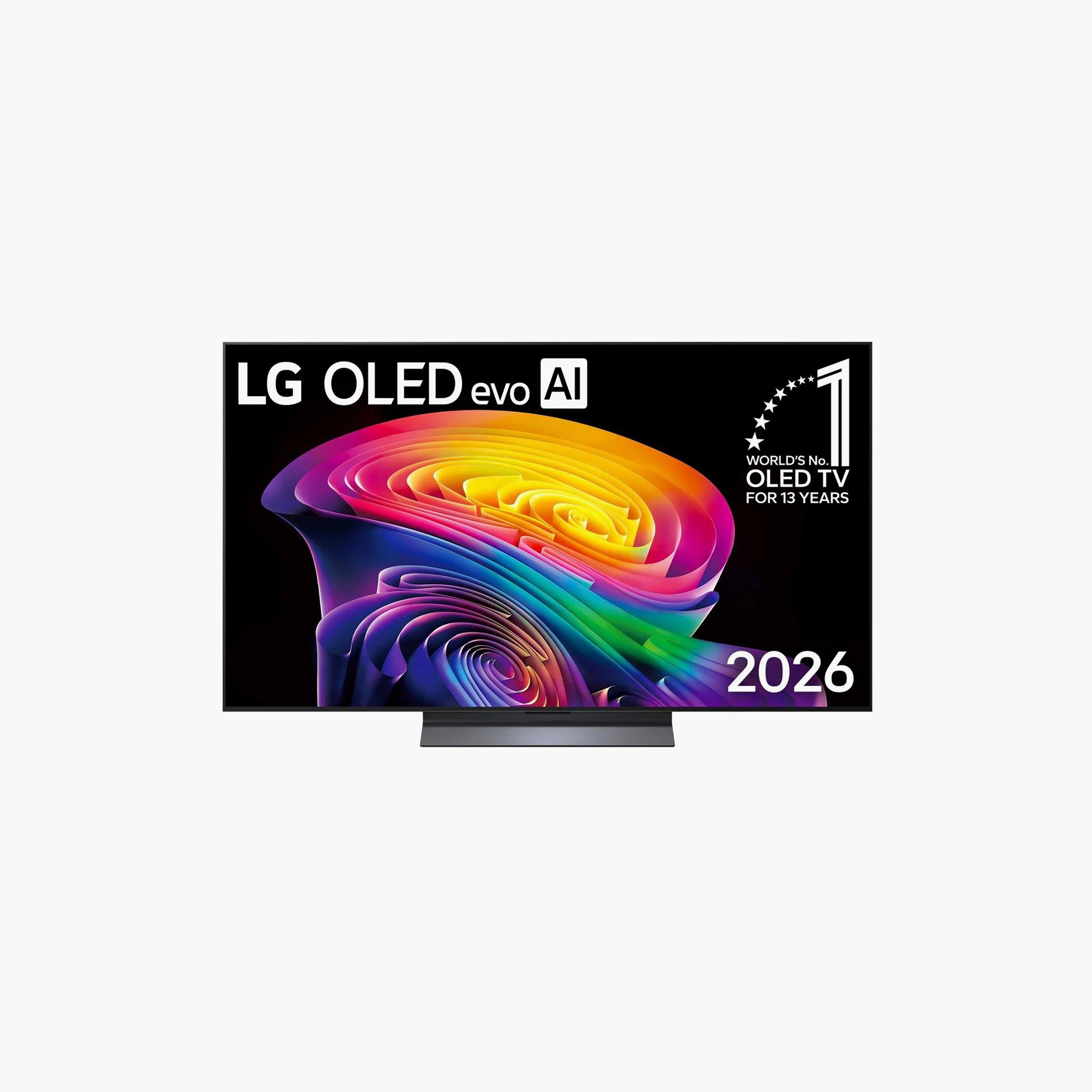 تلفزيون ال جي الذكي OLED evo AI C6 83" بدقة 4K فائقة الوضوح، معالج α11 AI، الجيل الثالث من دقة 4K-electronics-televisionandvideo-image-1