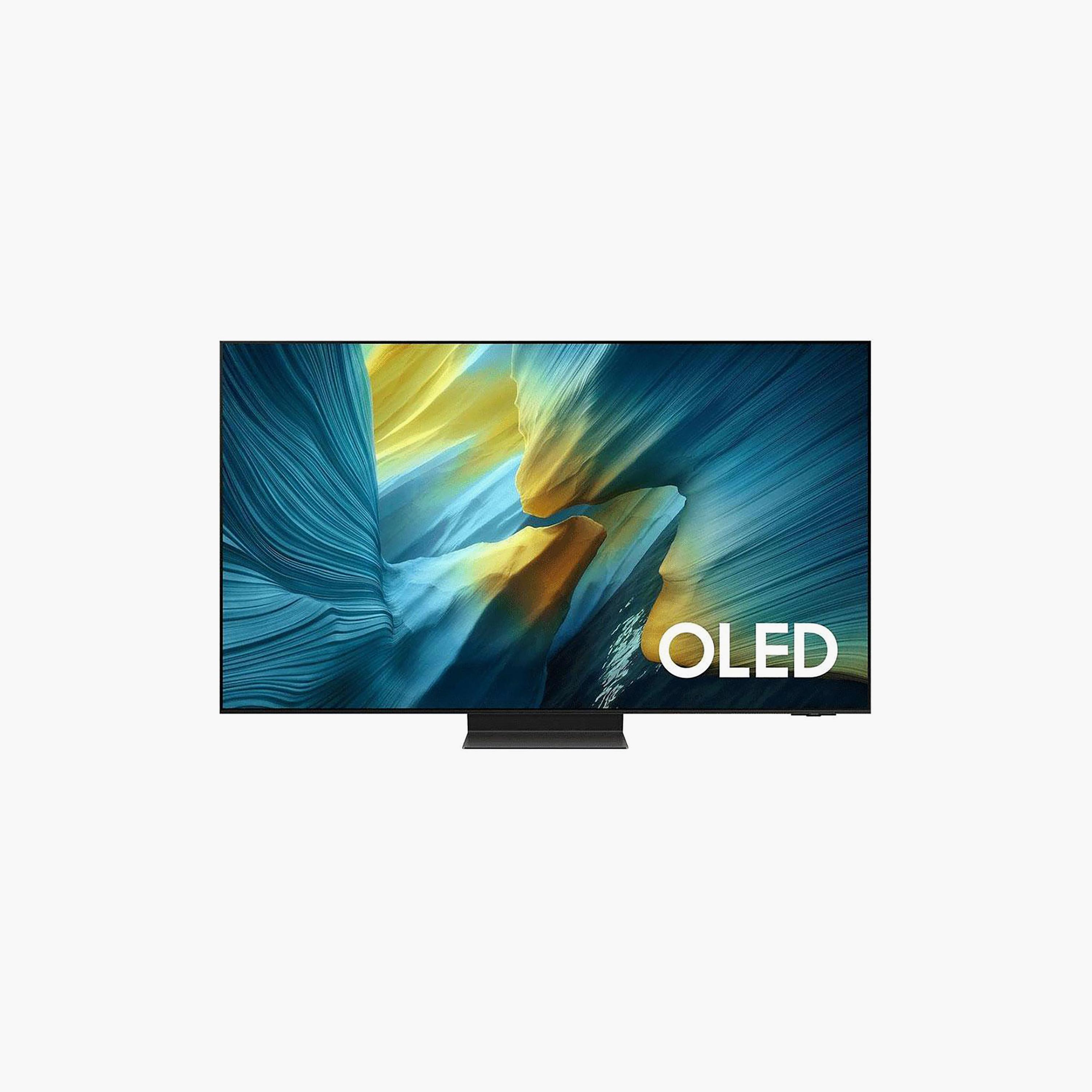 تلفزيون سامسونج الذكي S95F OLED 4K مقاس 77"، معالج NQ4 AI Gen3، استهلاك طاقة 70 واط، تايزن-electronics-televisionandvideo-image-1