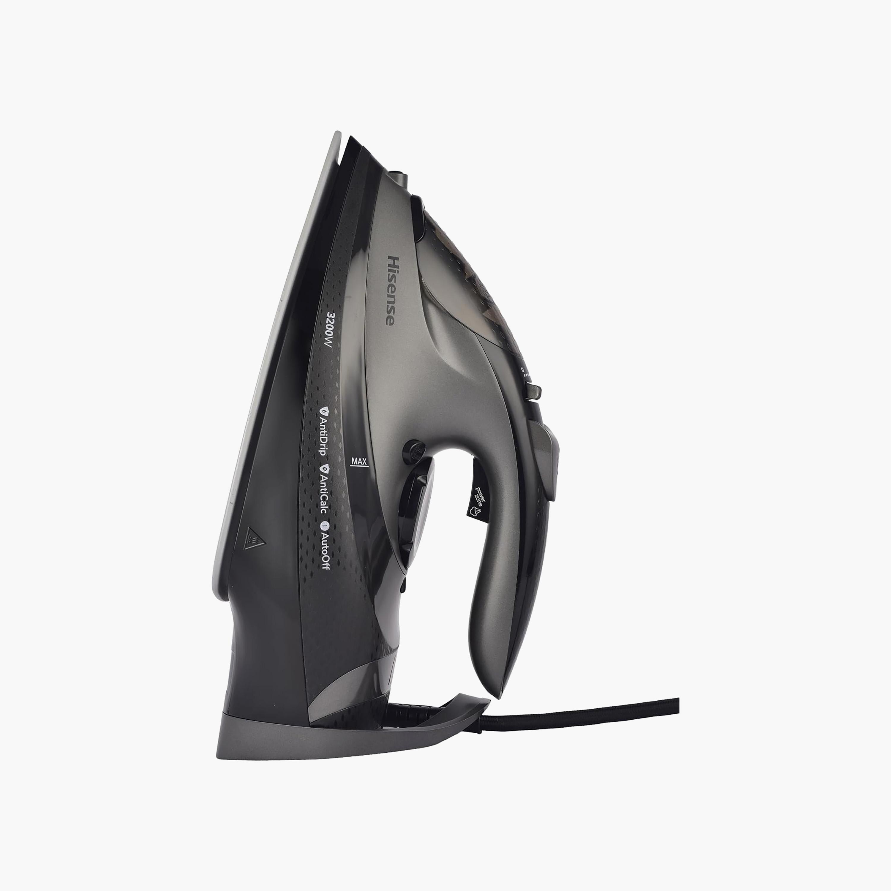 HISENSE Steam Iron 3200W 0.35 L Ceramic Soleplate Black | H32SIBKS1-PROMO_EMAX_AE_ADIB_240926-image-3