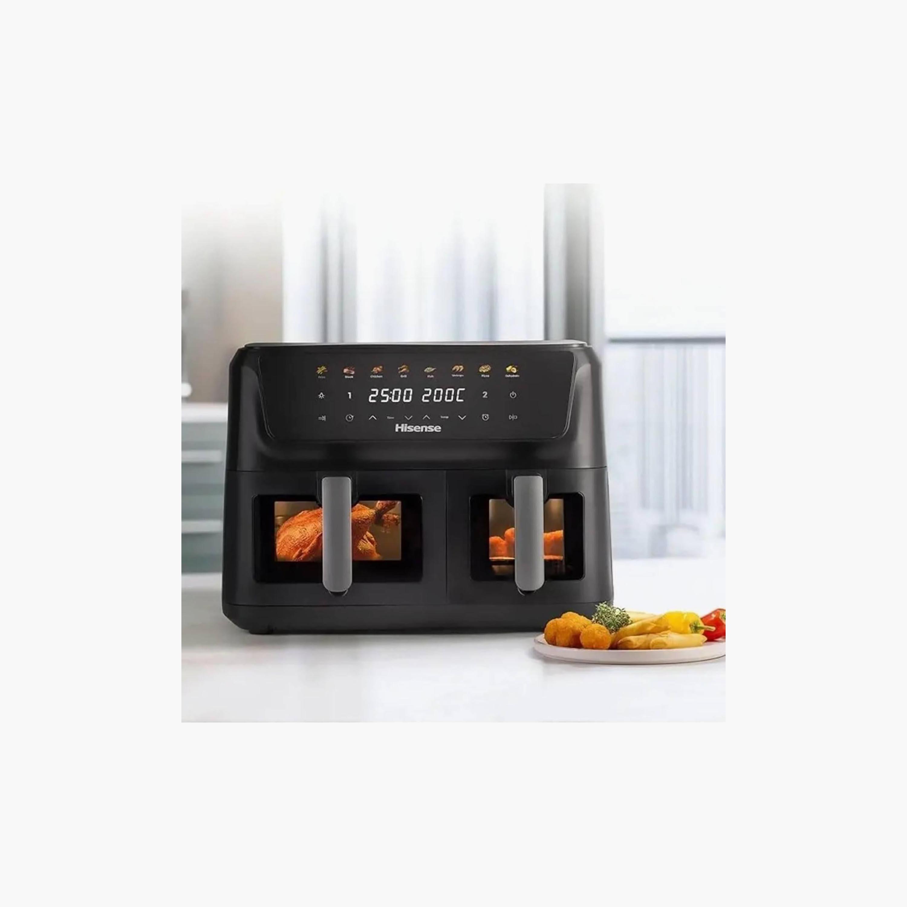 HISENSE Air Fryer 11 L Matte Black Finish | H11AFBK2S4-household-appliances-kitchenappliances-airfryers-image-4