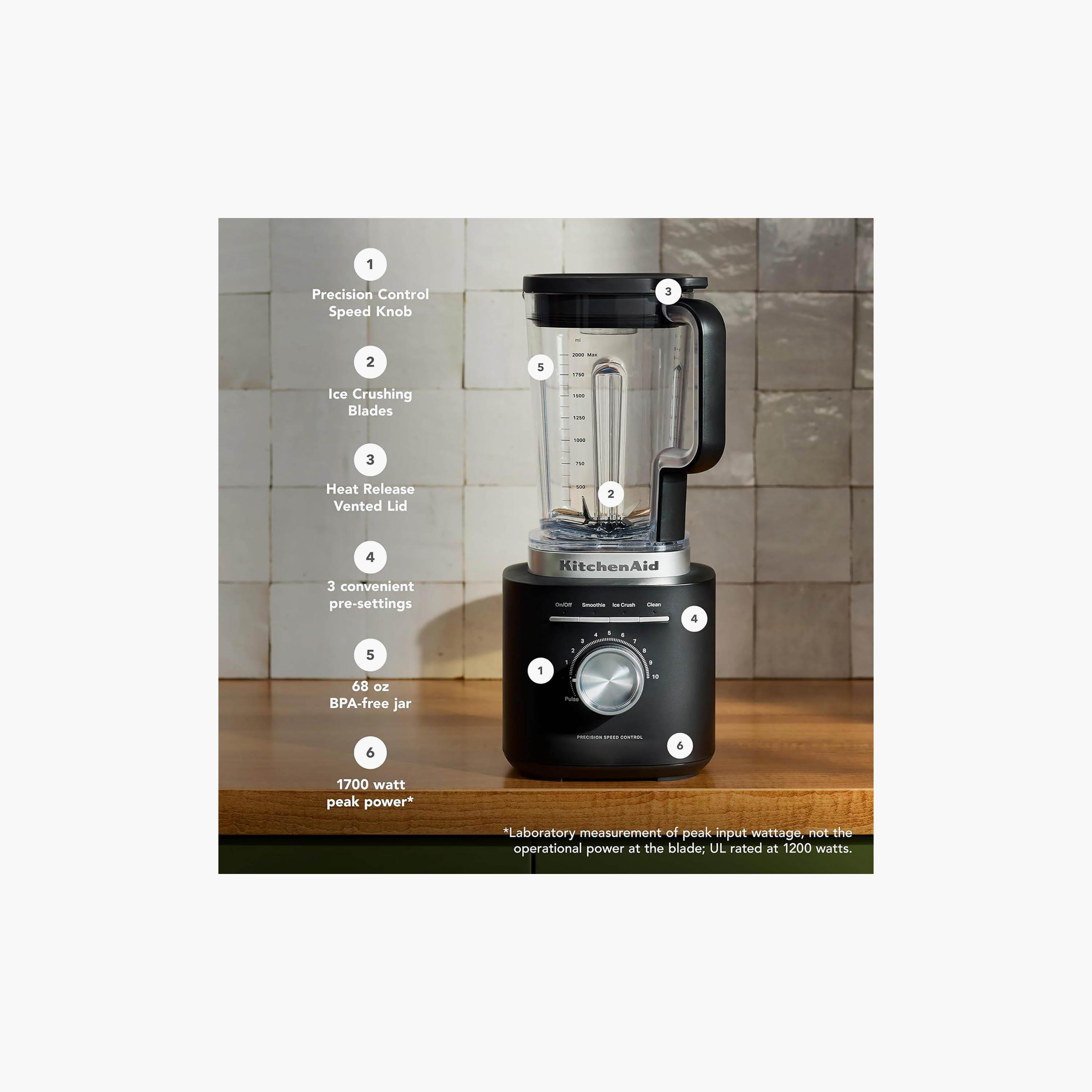 KitchenAid Pure Power Blender Matte Black | 5KSB2073BBM-PROMO_EMAX_AE_ENBD_131026-image-2