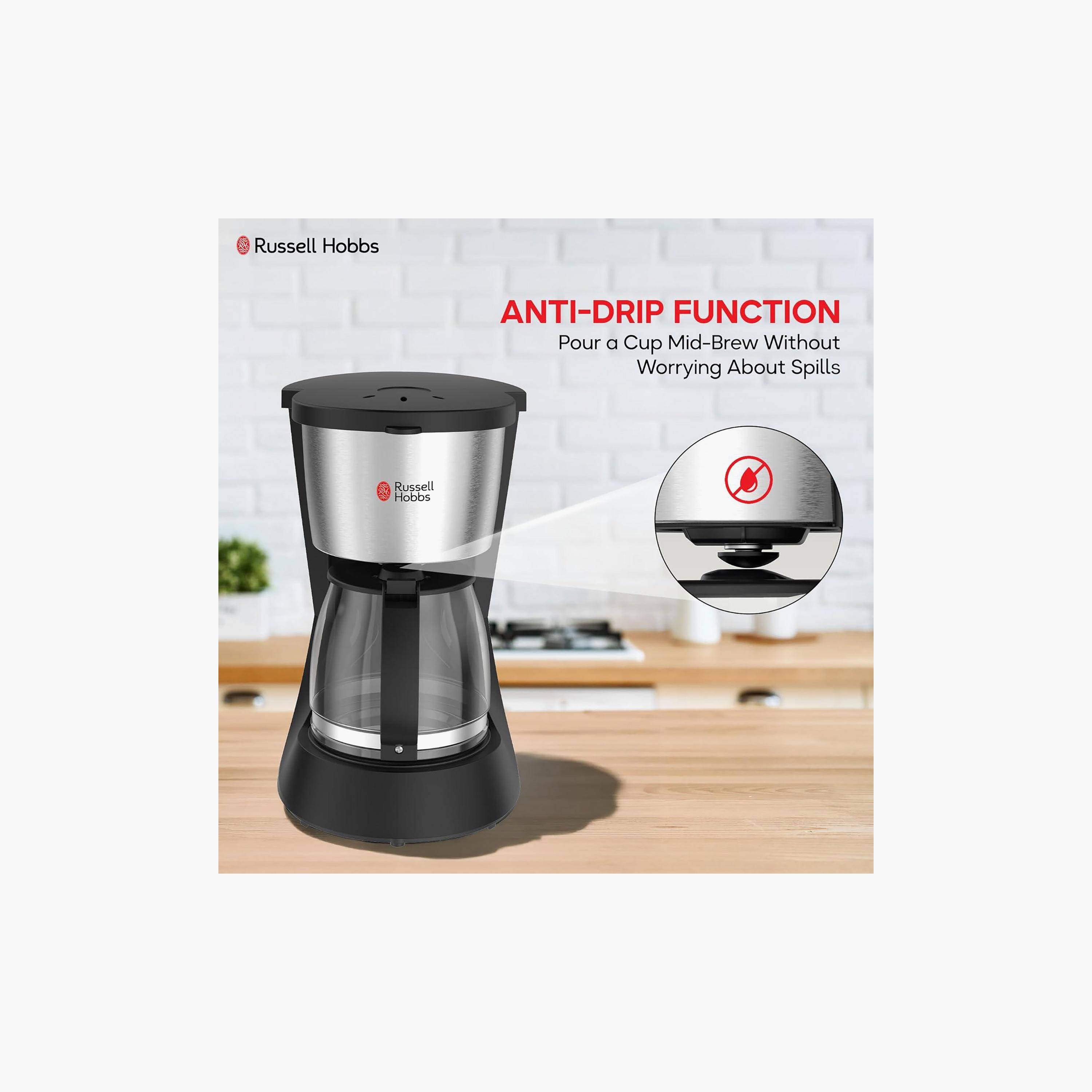 Russell Hobbs 1.5L Filter Coffee Maker 1000W Dark Gray | RHCM6689-PROMO_EMAX_AE_ADIB_240926-image-4