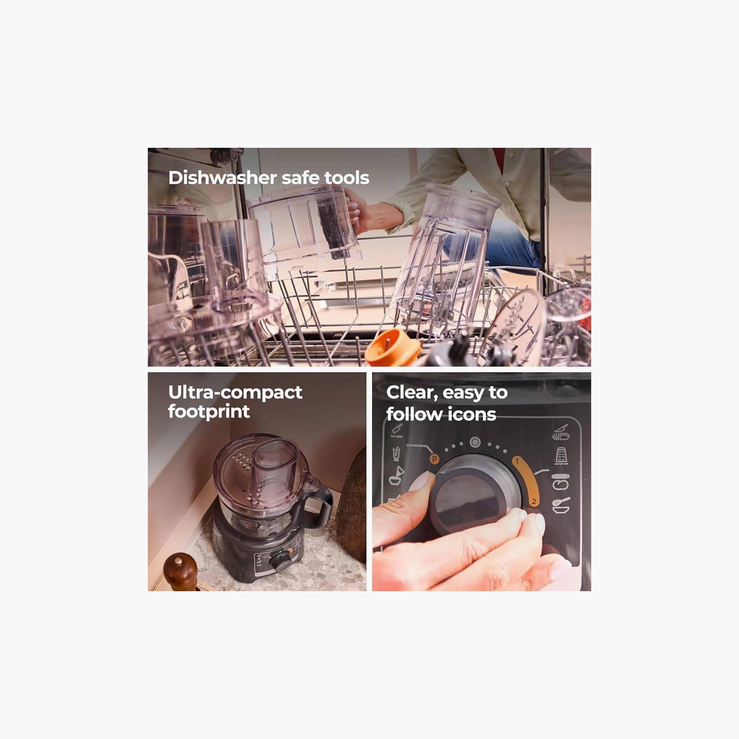 Kenwood Multipro Food Processor with Blender Multi Speed Control Attachments | FDP31.270GY-household-appliances-kitchenappliances-foodprocessors-image-6