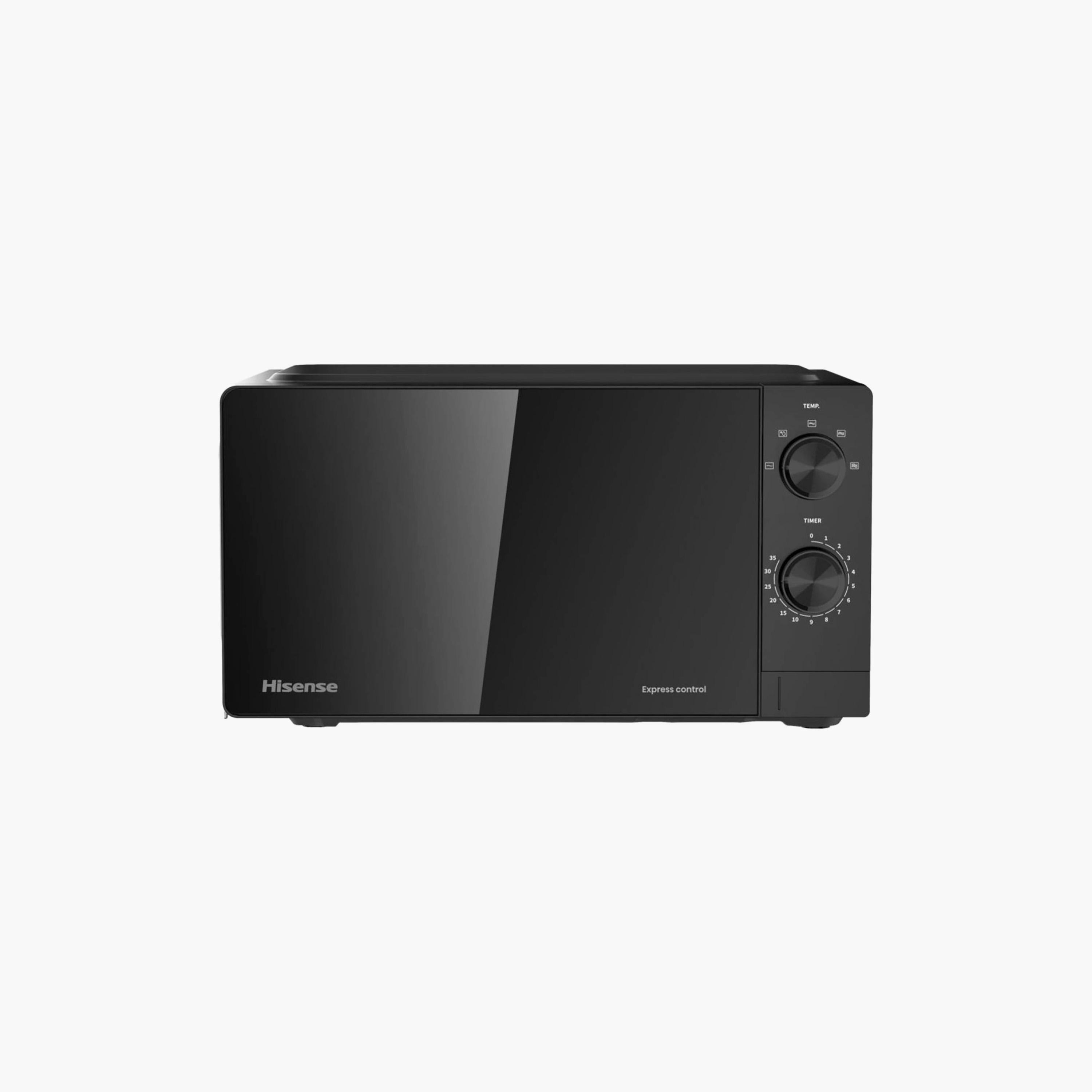 HISENSE Microwave 20L 700W 5 Levels Black Finish | H20MOBS14-household-appliances-kitchenappliances-microwavesandovens-image-1