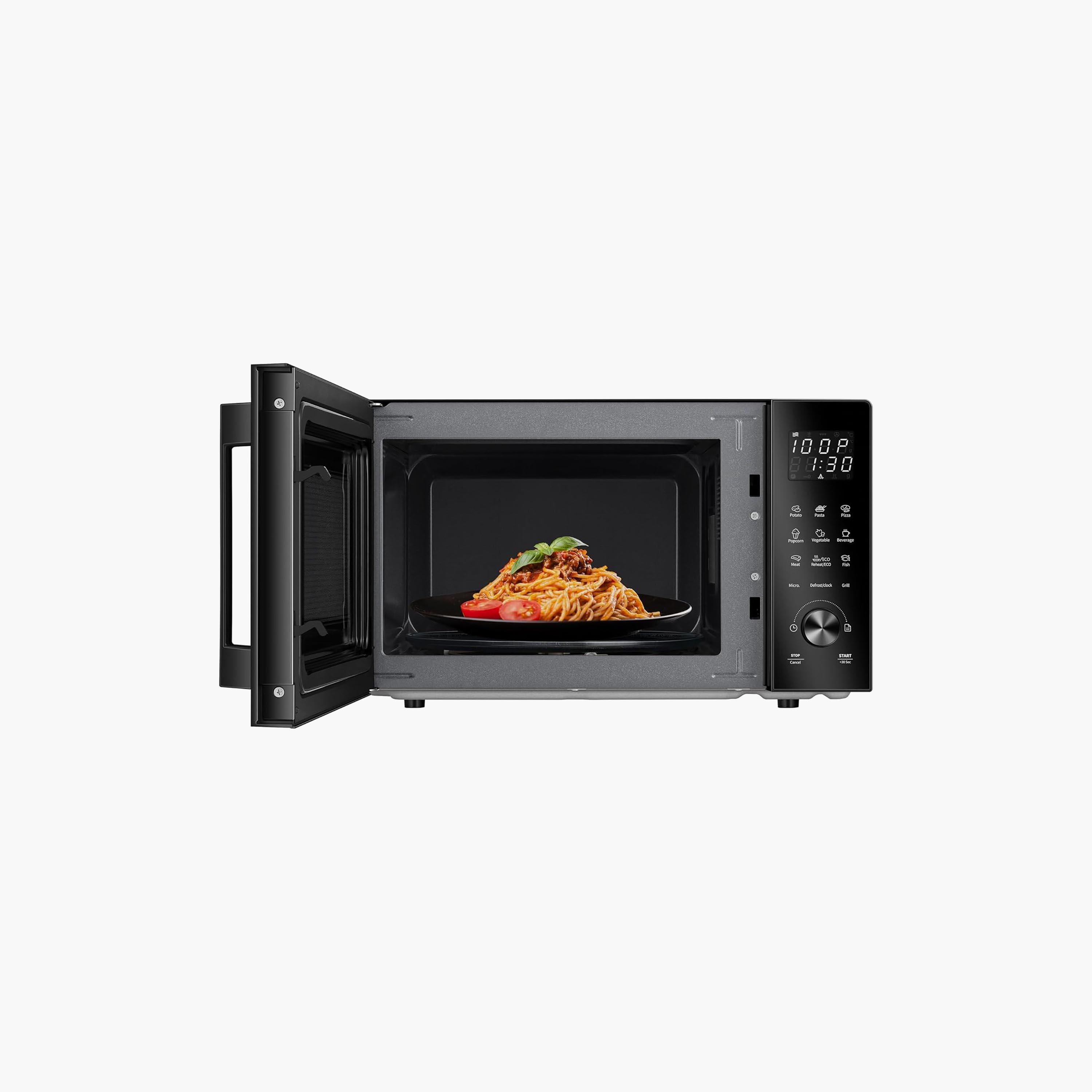 HISENSE Microwave 34L 1000W 10 Levels Black Finish | H34MOBS10HG-household-appliances-kitchenappliances-microwavesandovens-image-2